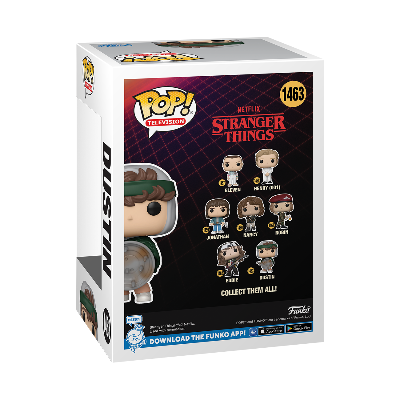 Funko POP! Television Stranger Things Season 4 Dustin 3.75-in Vinyl Figure