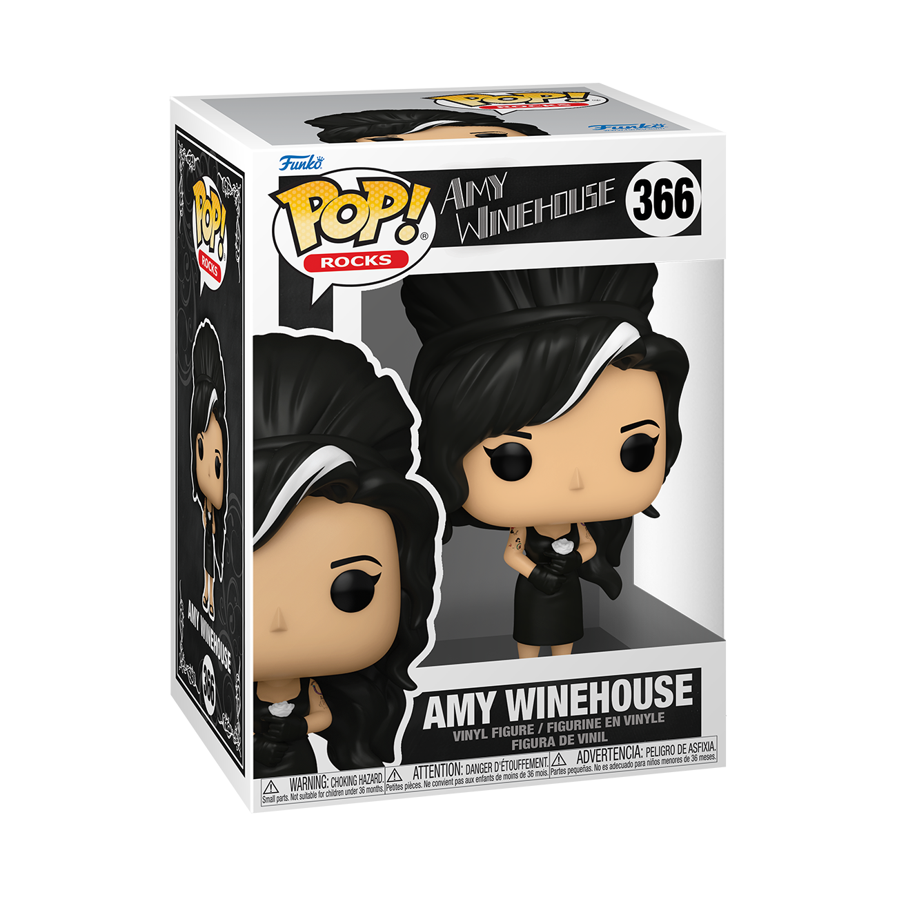 Funko POP! Rocks: Amy Winehouse (Back to Black) 5.3-in Vinyl Figure