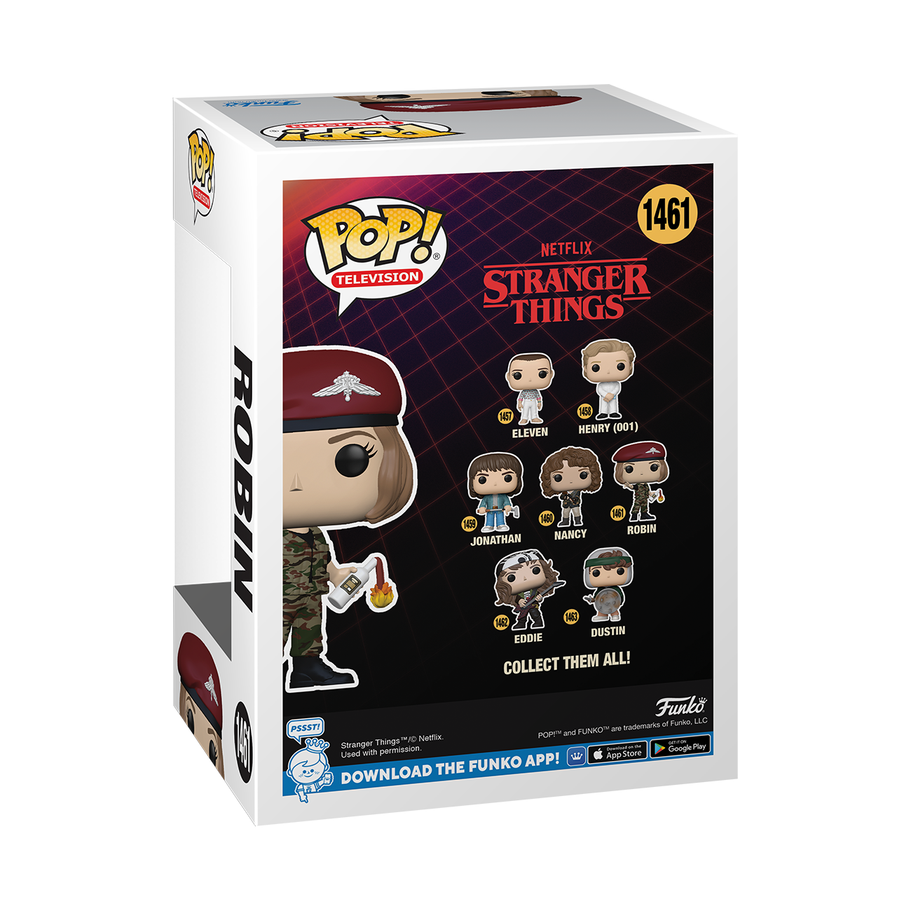 Robin funko pop stranger hot sale things