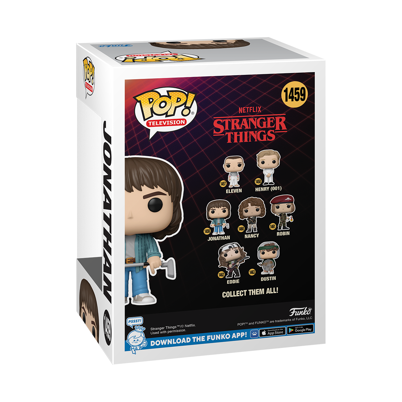 Stranger things jonathan store pop