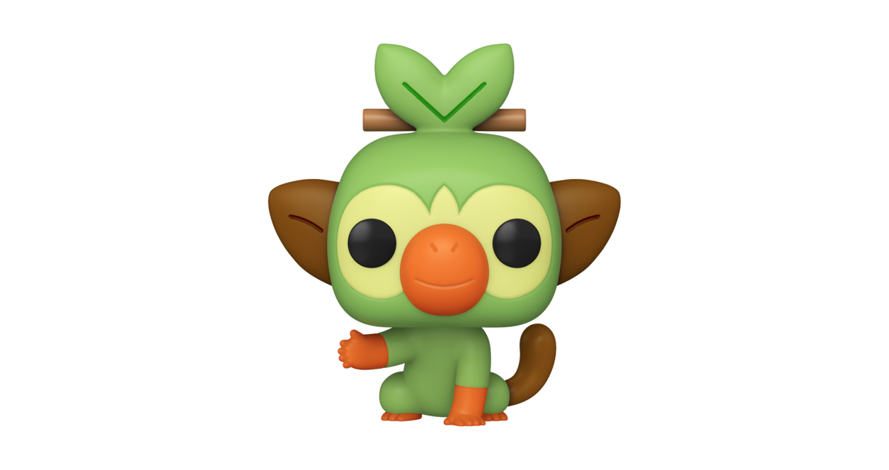 Funko POP! Games: Pokemon Grookey 3.65-in Vinyl Figure