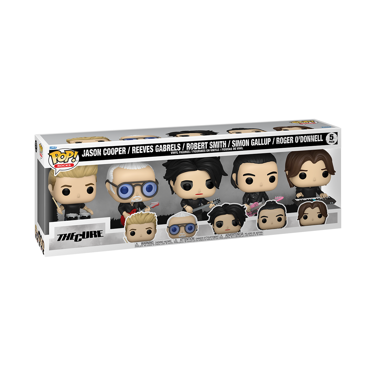 Funko POP! Rocks: The Cure Vinyl Figure 5-Pack