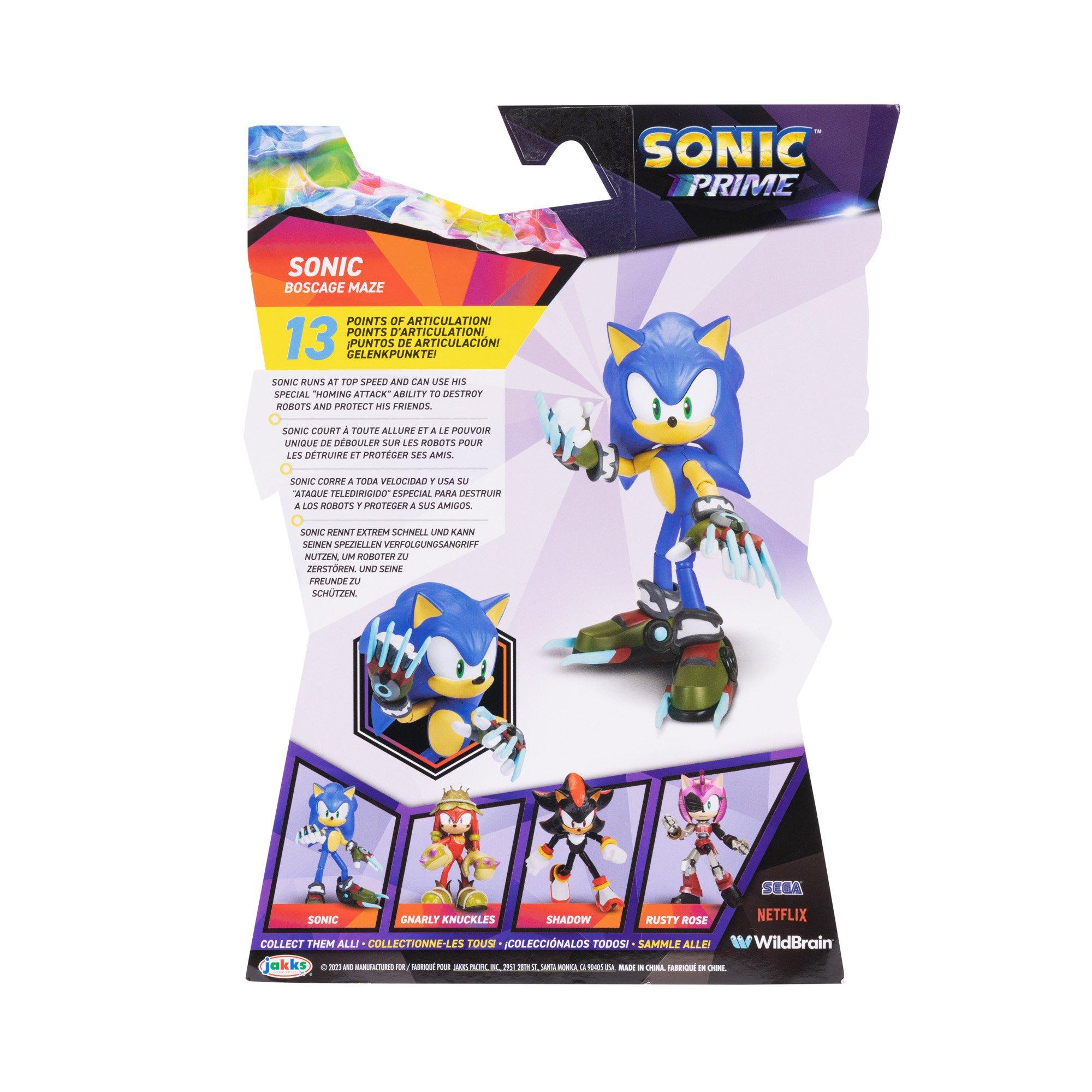 Jakks Pacific Sonic Prime - Sonic The Grim 5-in Articulated Action Figure