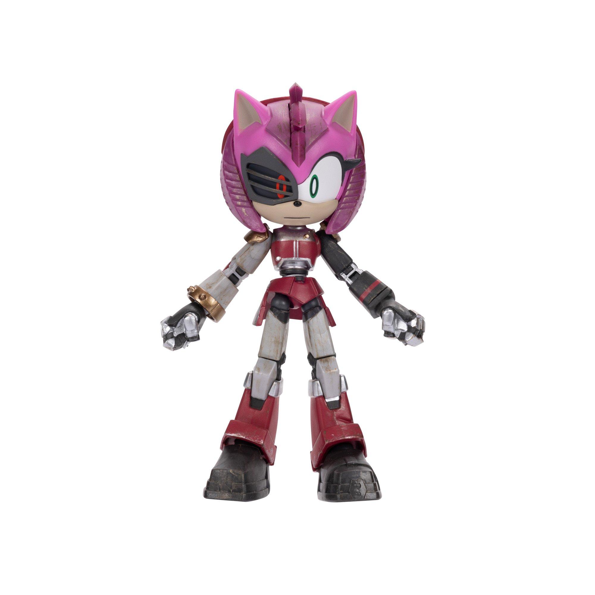 Jakks Pacific Sonic Prime Rusty Rose New Yoke City 5-in Articulated Action Figure
