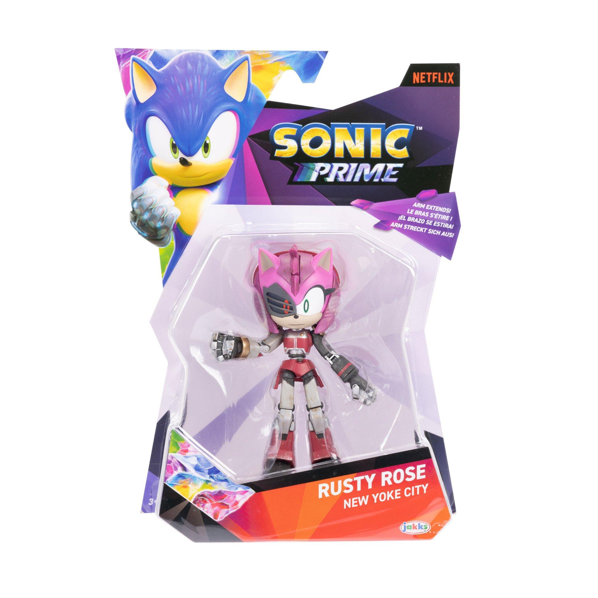 SONIC PRIME SONIC NEW YOKE CITY FIGURE COLLECTION NETFLIX 4 FIGURES **NEW**