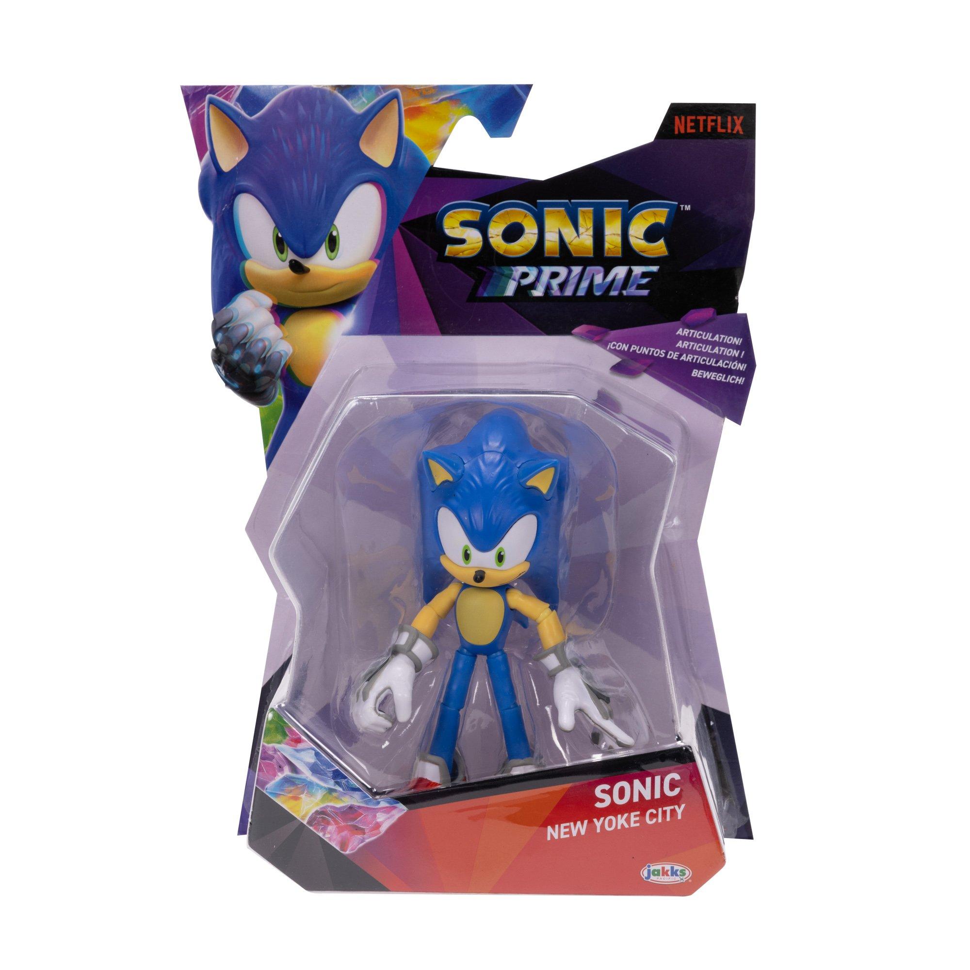 Jakks Pacific Sonic Prime - Sonic New Yoke City 5-in Articulated Figure