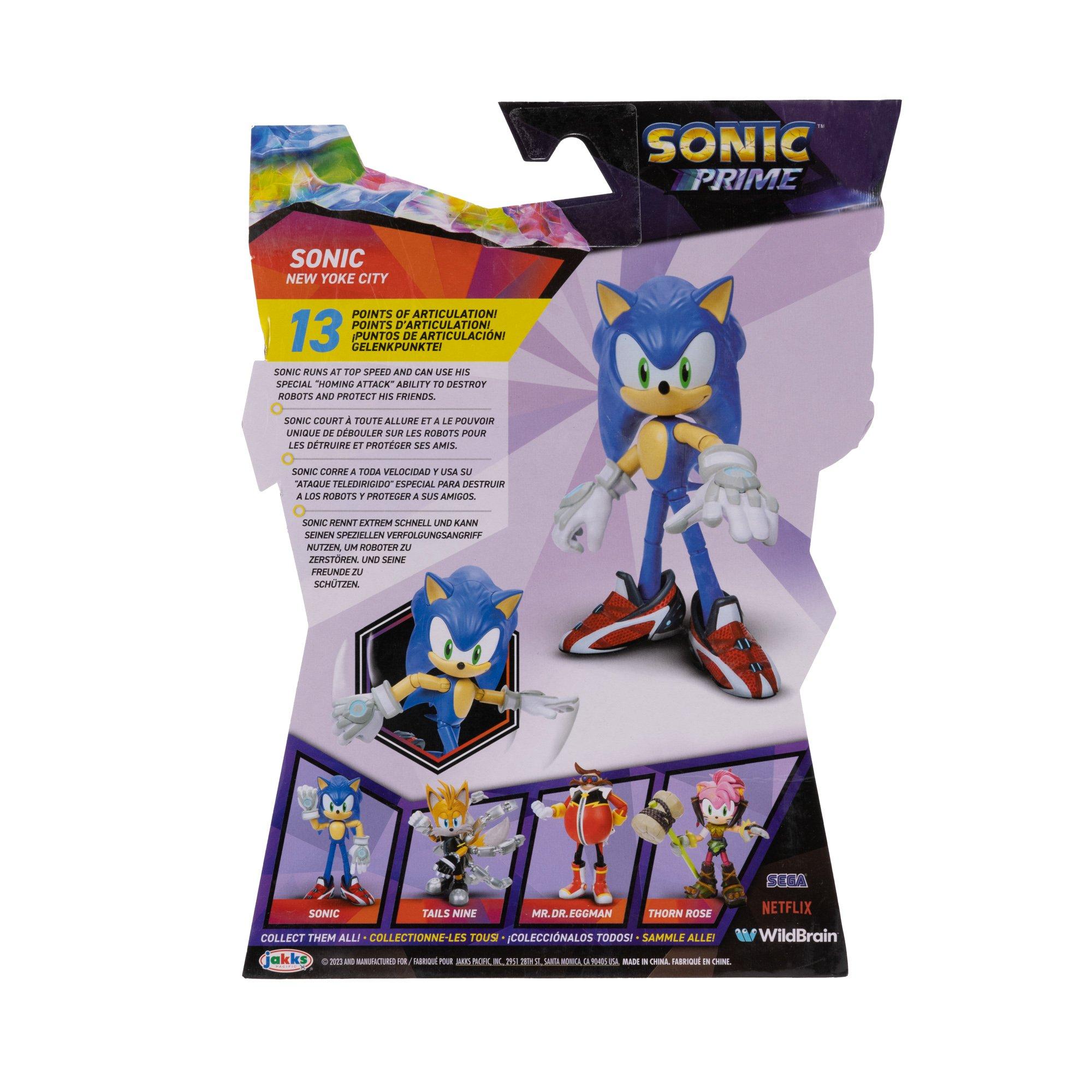 Jakks Pacific Sonic Prime - Sonic The Grim 5-in Articulated Action Figure