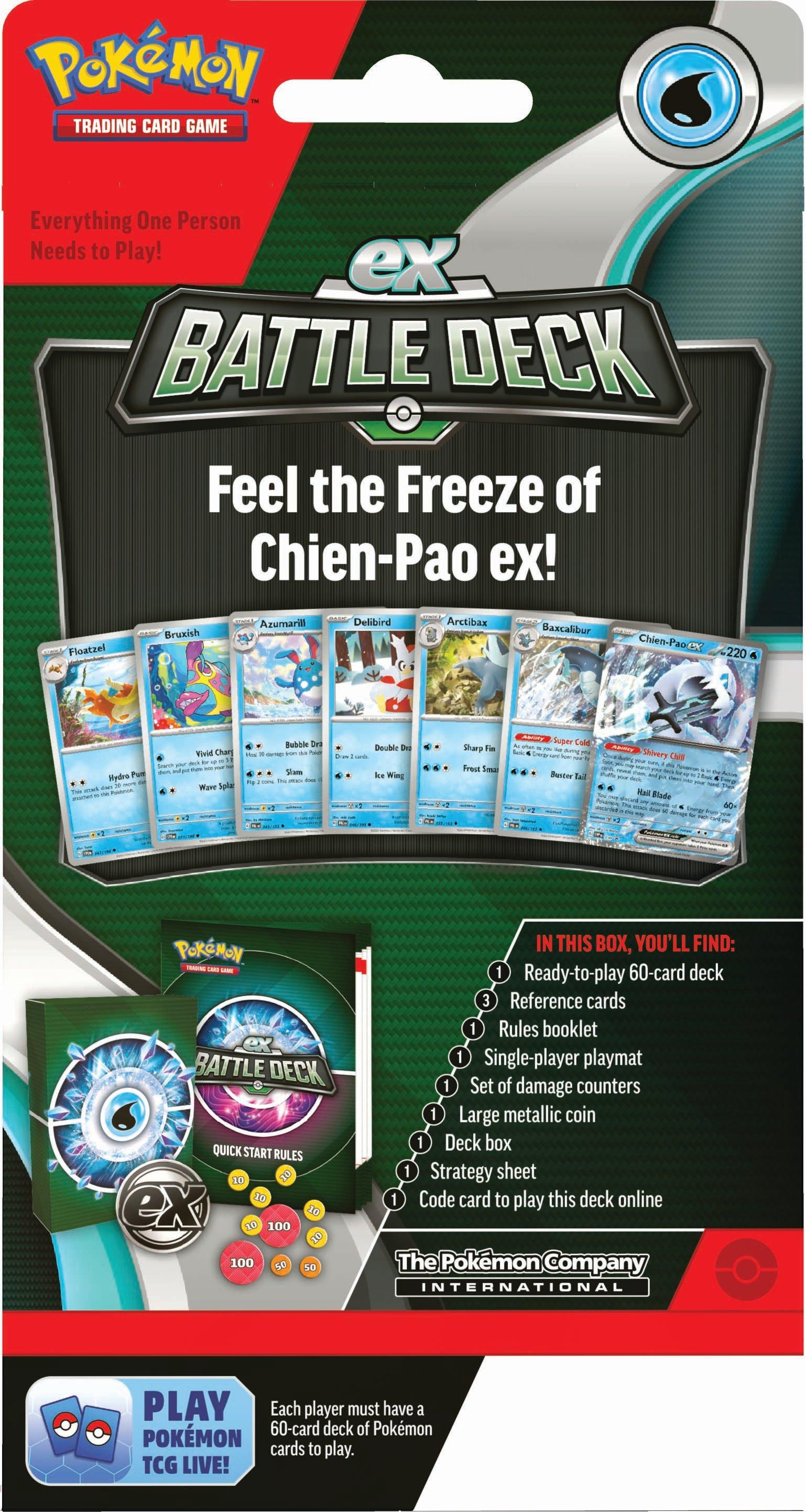 Pokémon – Deck Combat ex – Baojian