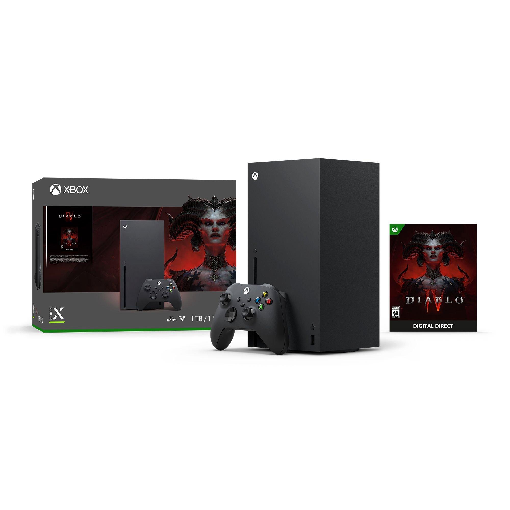  Microsoft Xbox Series X Bundle, 1TB SSD Video Gaming Console  with One Xbox Wireless Controller, Xbox 3 Month Game Pass Ultimate +  Accessoris : Video Games