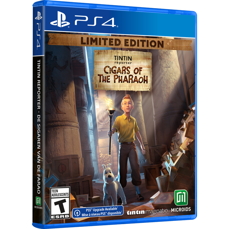 Tintin Reporter: Cigars of the Pharaoh - Limited Edition - PlayStation 4