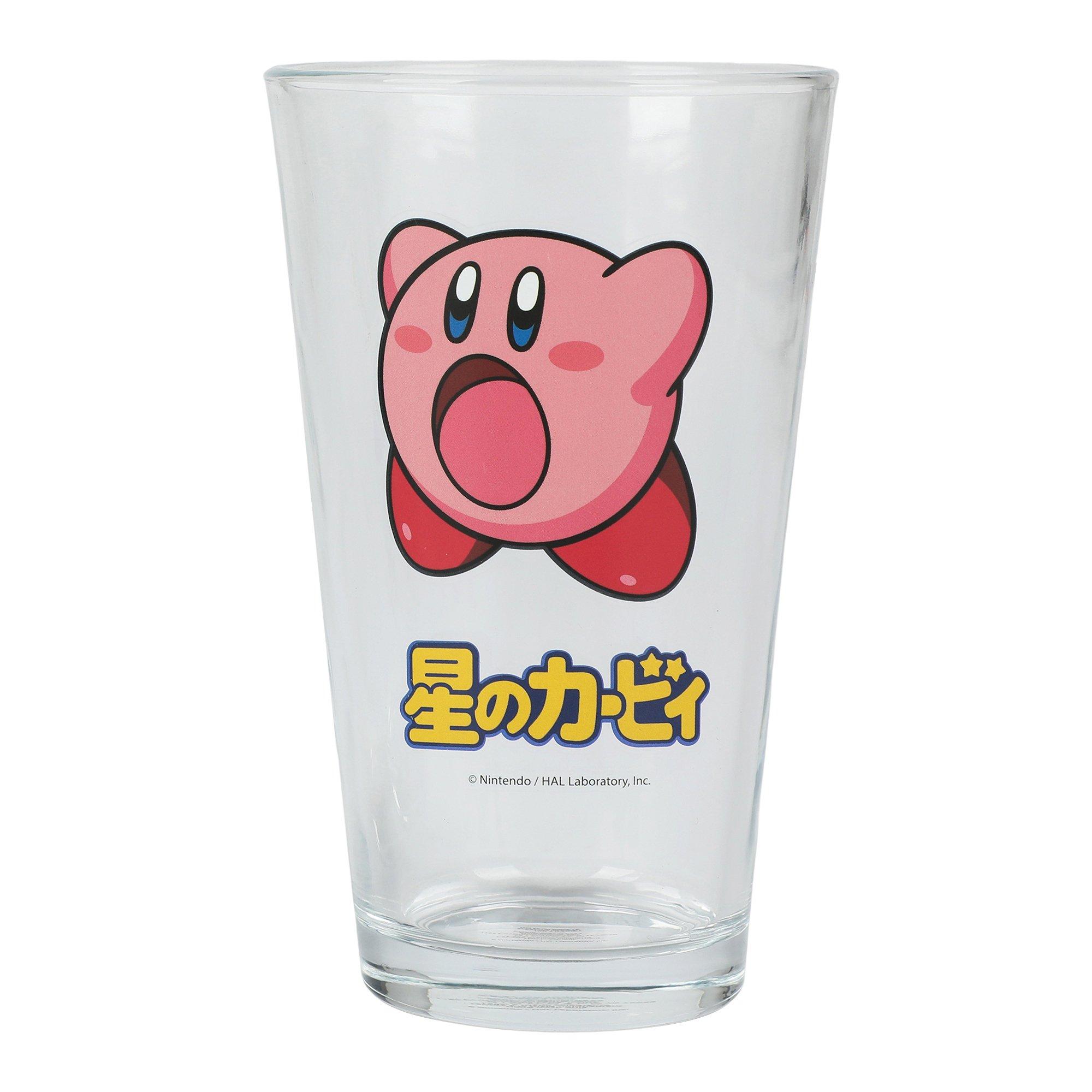 Kirby and Meta Knight 16 oz. Pint Glass Set 2-Pack