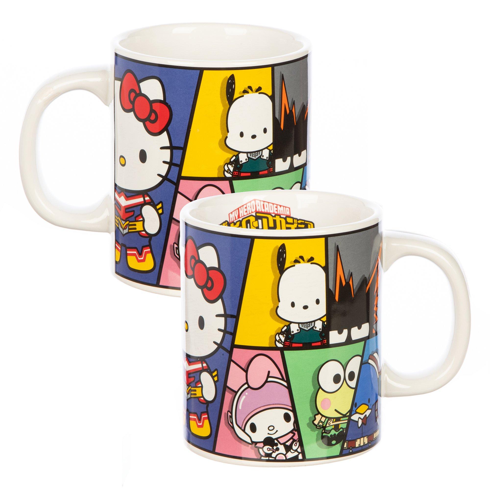 Hello Kitty X My Hero Academia 16 oz Ceramic Coffee Mug