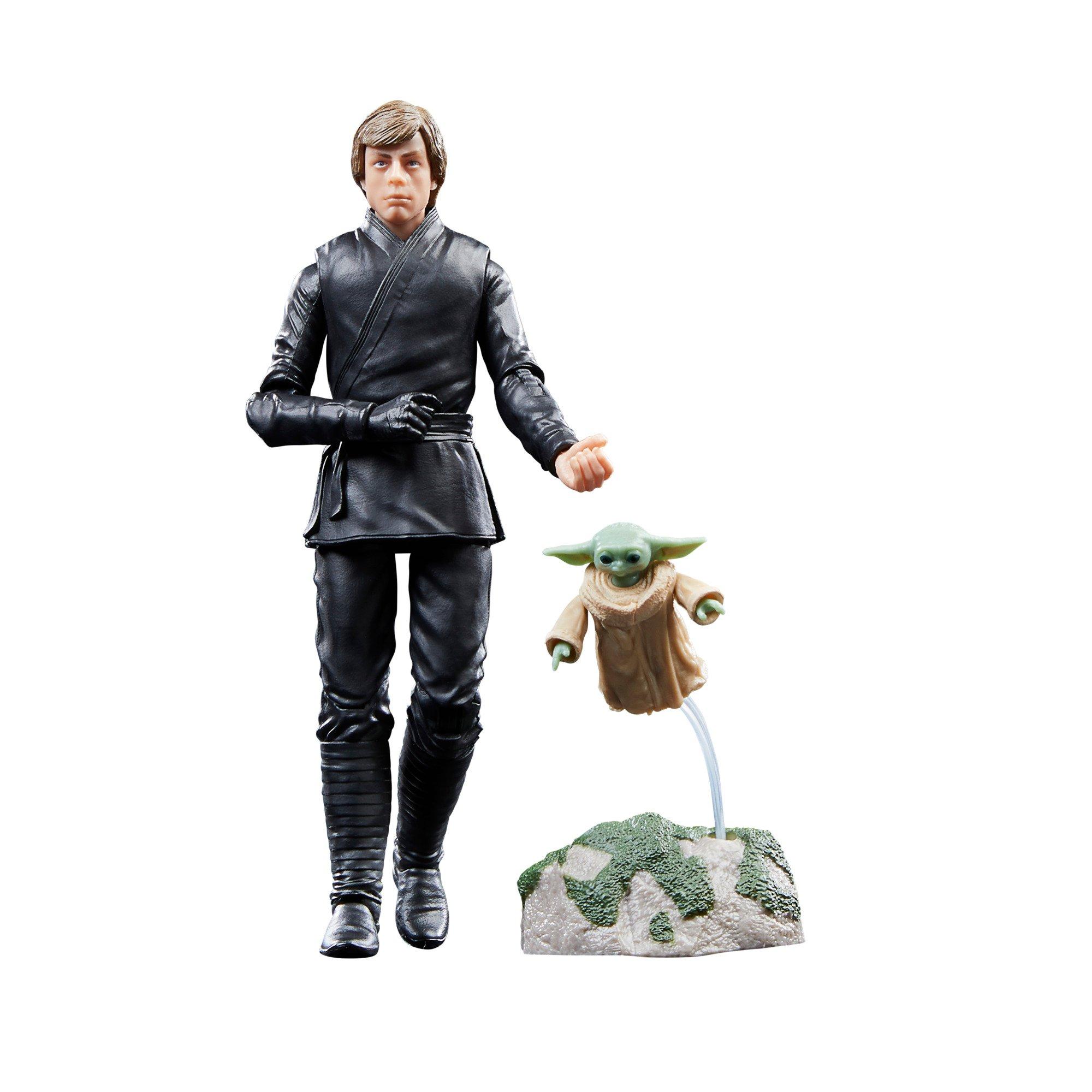 Hasbro Star Wars The Black Series Star Wars: The Book of Boba Fett Luke  Skywalker and Grogu 6-in Action Figure Set 2-Pack