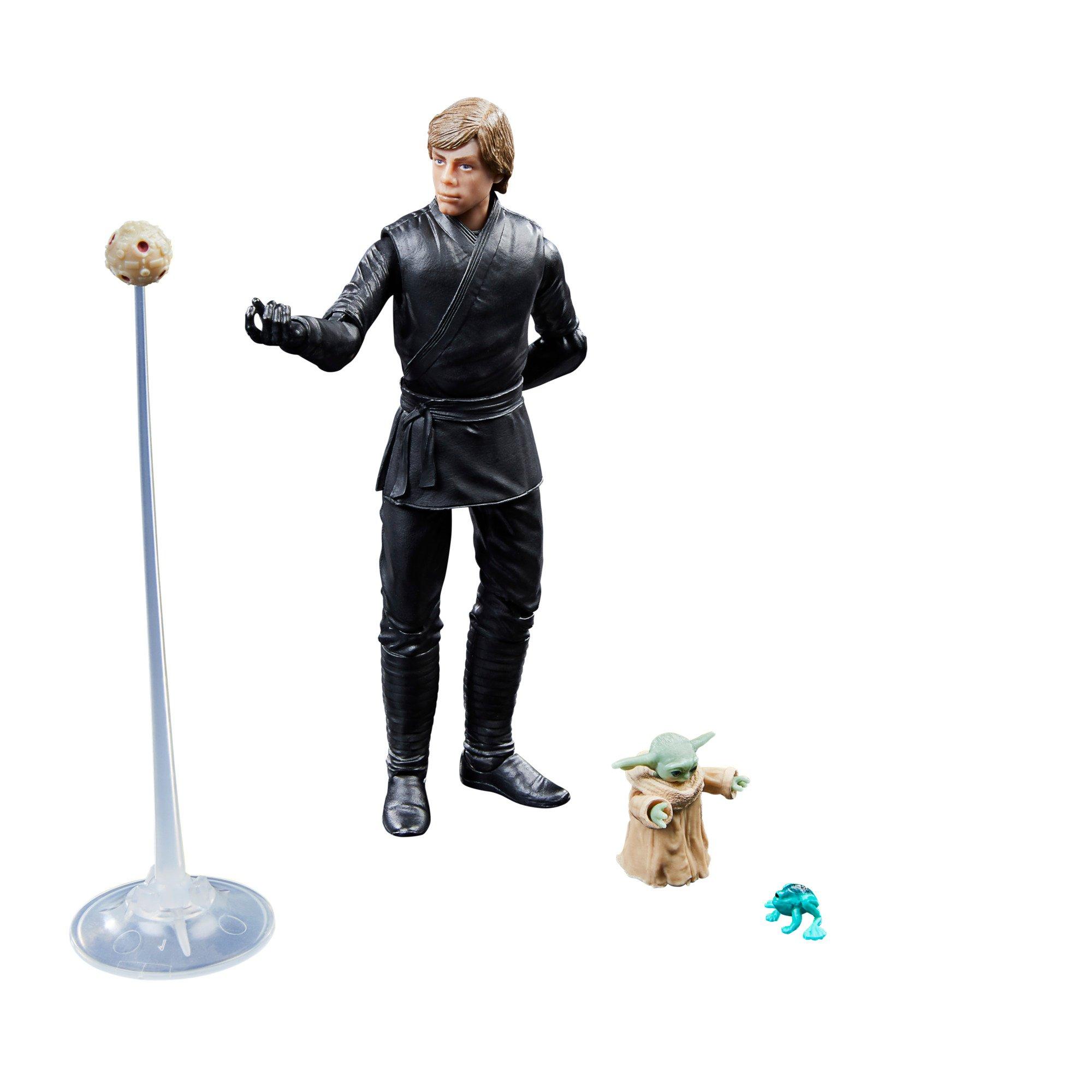 Hasbro Star Wars The Black Series Star Wars: The Book of Boba Fett Luke Skywalker and Grogu 6-in Action Figure Set 2-Pack