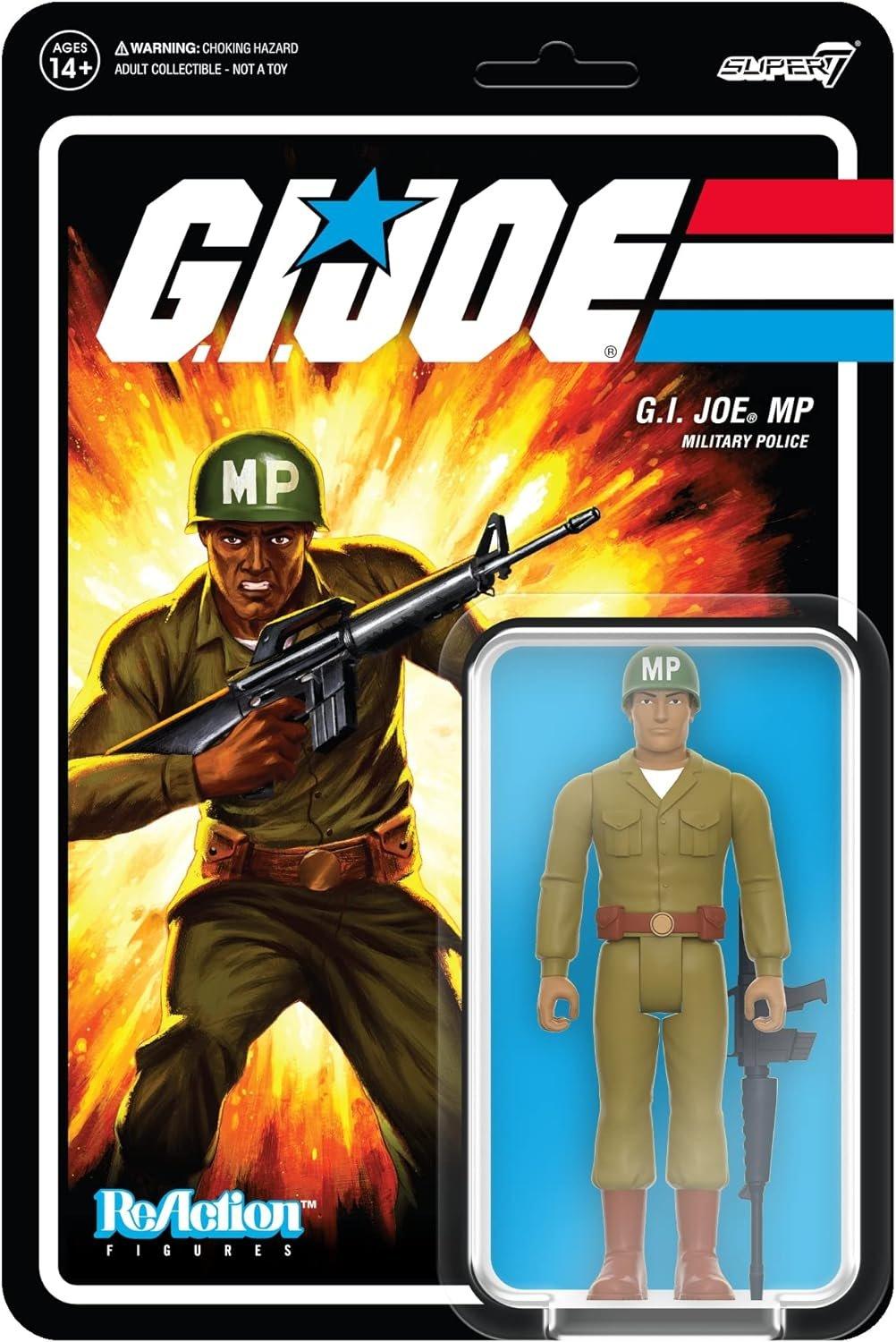 SUPER7 - G.I. Joe Trooper Clean Shaven (Brown) 3.75 in Reaction Figure