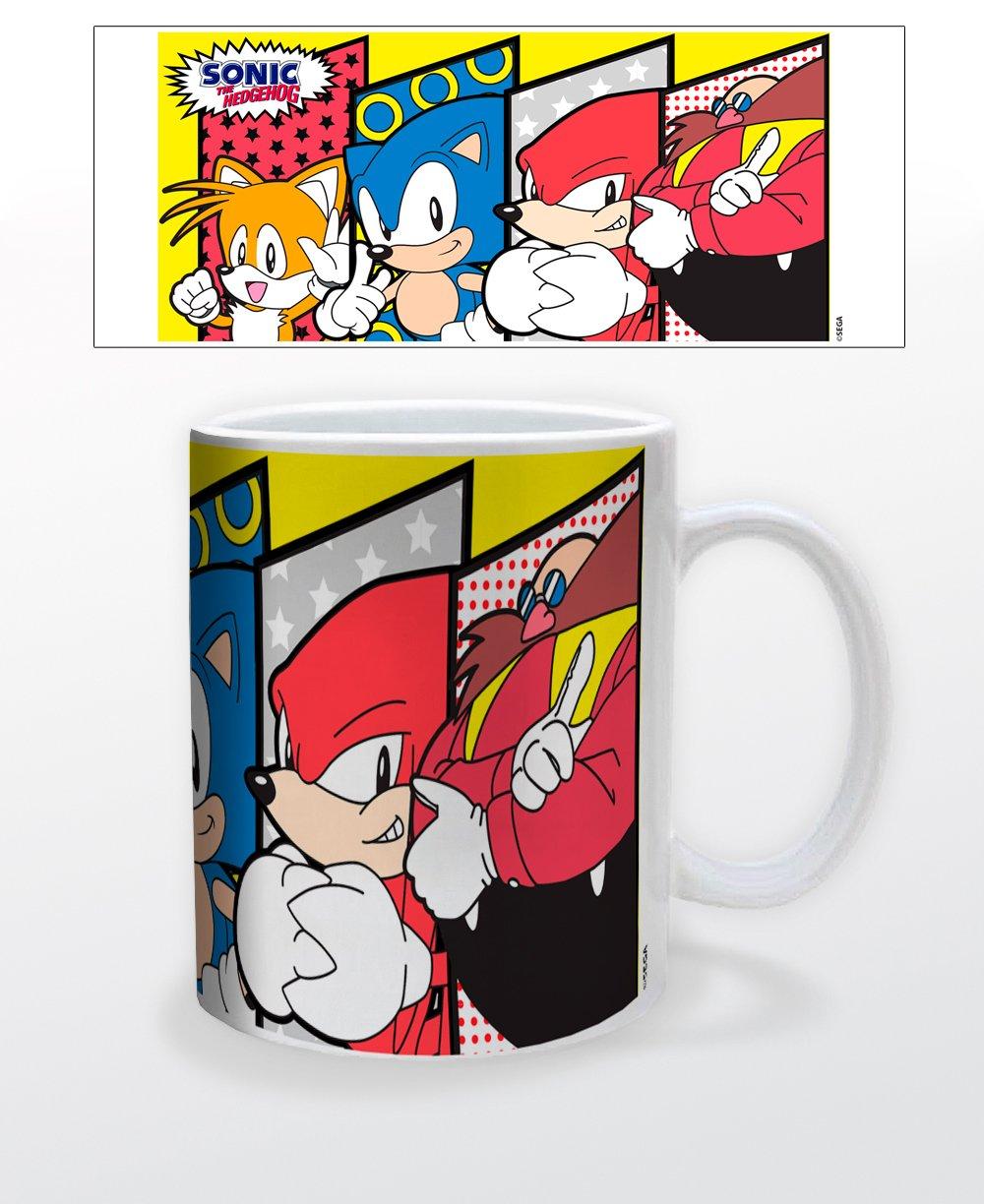 Sonic the Hedgehog On Logo Mug