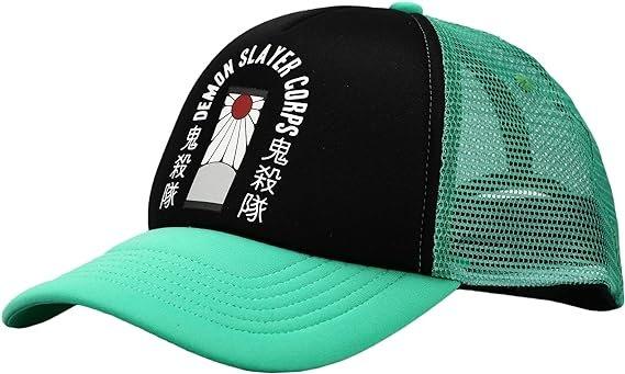 Demon Slayer Corps High Density Print PolyTwill Color Block Foam Trucker