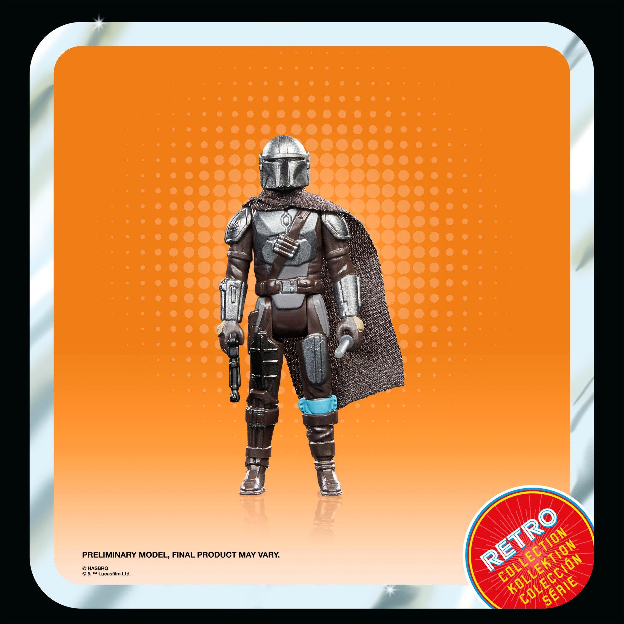 Hasbro Star Wars Retro Collection Star Wars: The Book of Boba Fett Mandalorian 3.75-in Figure
