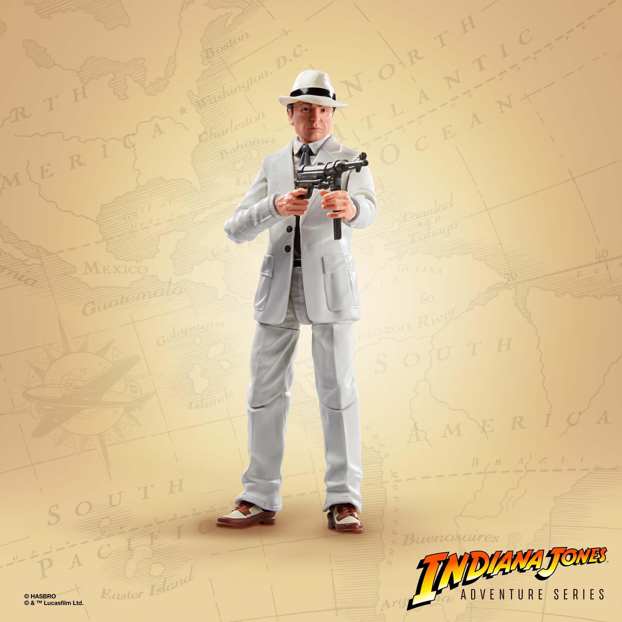 Hasbro Indiana Jones Adventure Series Marcus Brody and Rene Belloq (Ark Showdown) 6-in Action Figure Set 2-Pack