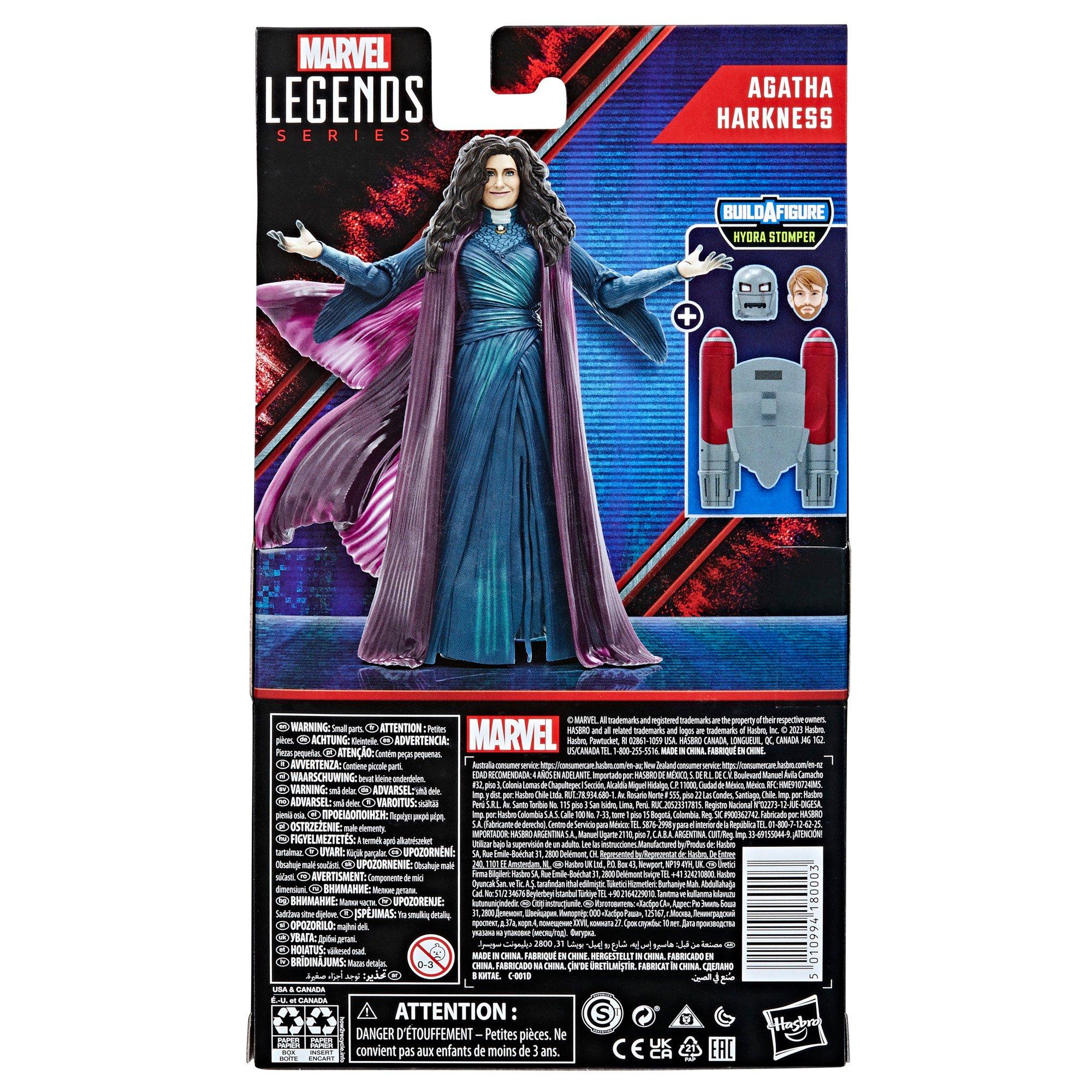 Hasbro Marvel Legends Series Marvel Studios Wandavision Agatha Harkness 6-in Action Figure (Build A Figure - Hydra Stomper)