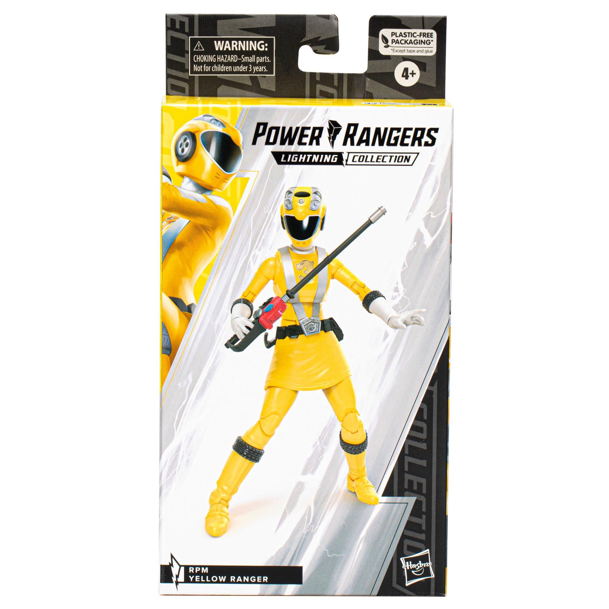 Hasbro Power Rangers Lightning Collection Lightspeed RPM Yellow Ranger 6-in Action Figure