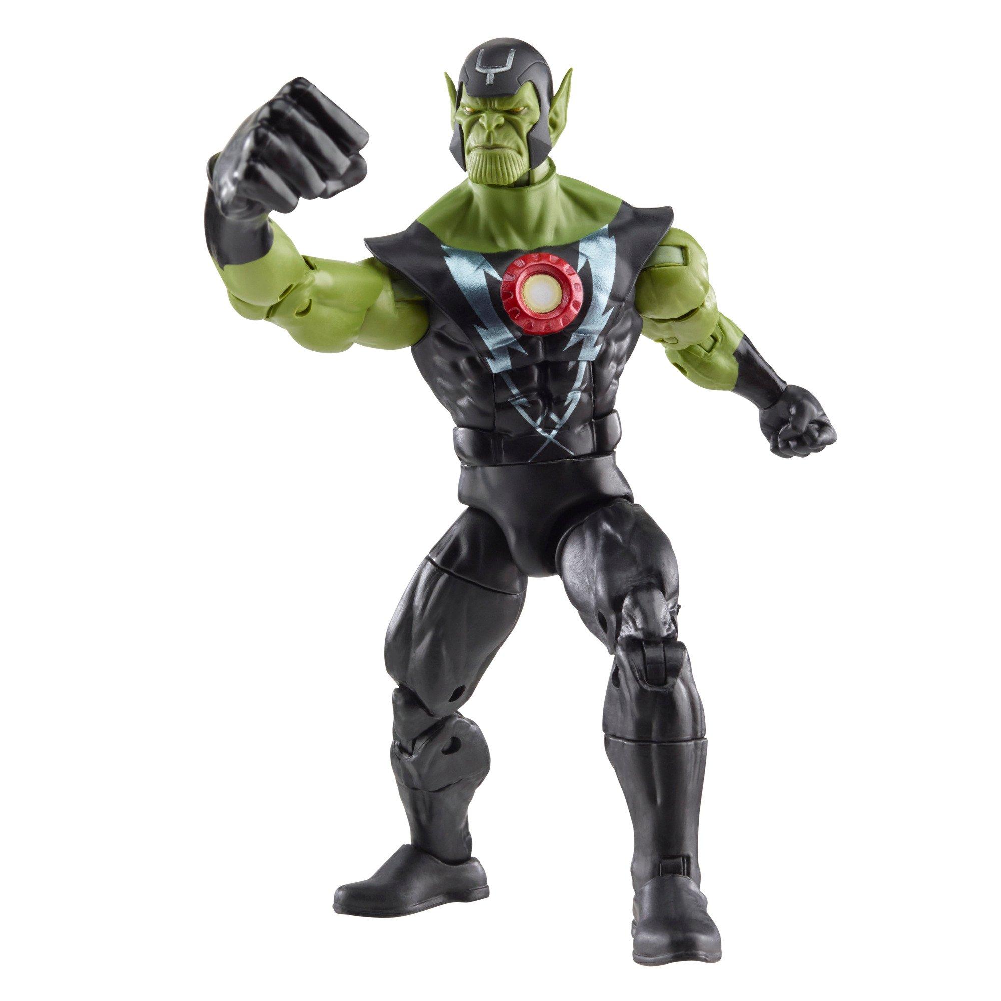 Hasbro Marvel Legends Series Marvel Avengers Beyond Earth's Mightiest Skrull Queen and Super-Skrull 6-in Action Figure Set 2-Pack