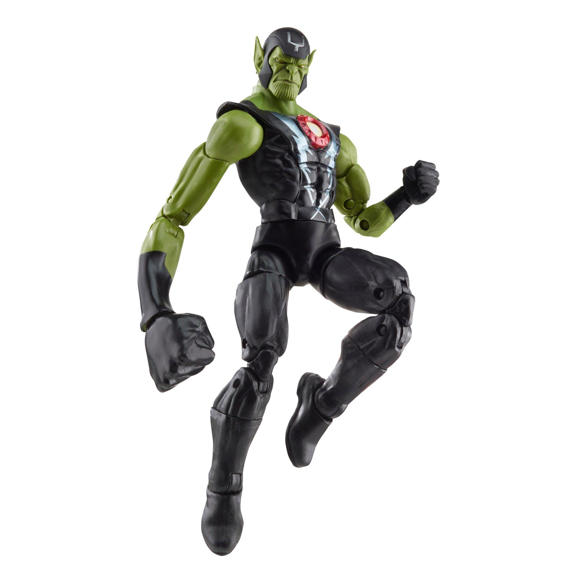 Hasbro Marvel Legends Series Marvel Avengers Beyond Earth's Mightiest Skrull Queen and Super-Skrull 6-in Action Figure Set 2-Pack