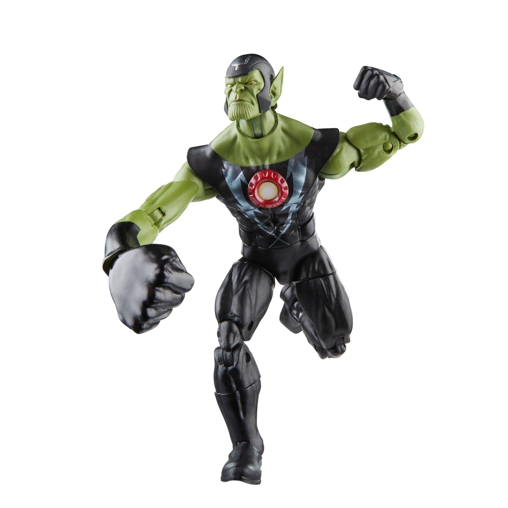 Hasbro Marvel Legends Series Marvel Avengers Beyond Earth's Mightiest Skrull Queen and Super-Skrull 6-in Action Figure Set 2-Pack