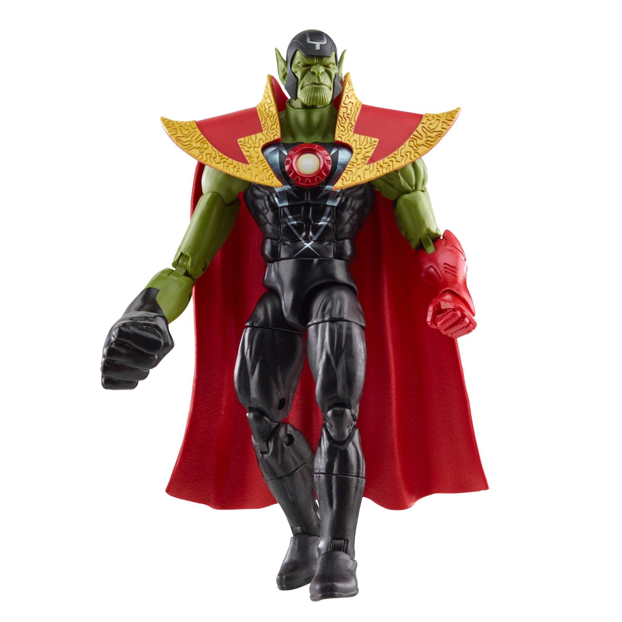 Hasbro Marvel Legends Series Marvel Avengers Beyond Earth's Mightiest Skrull Queen and Super-Skrull 6-in Action Figure Set 2-Pack