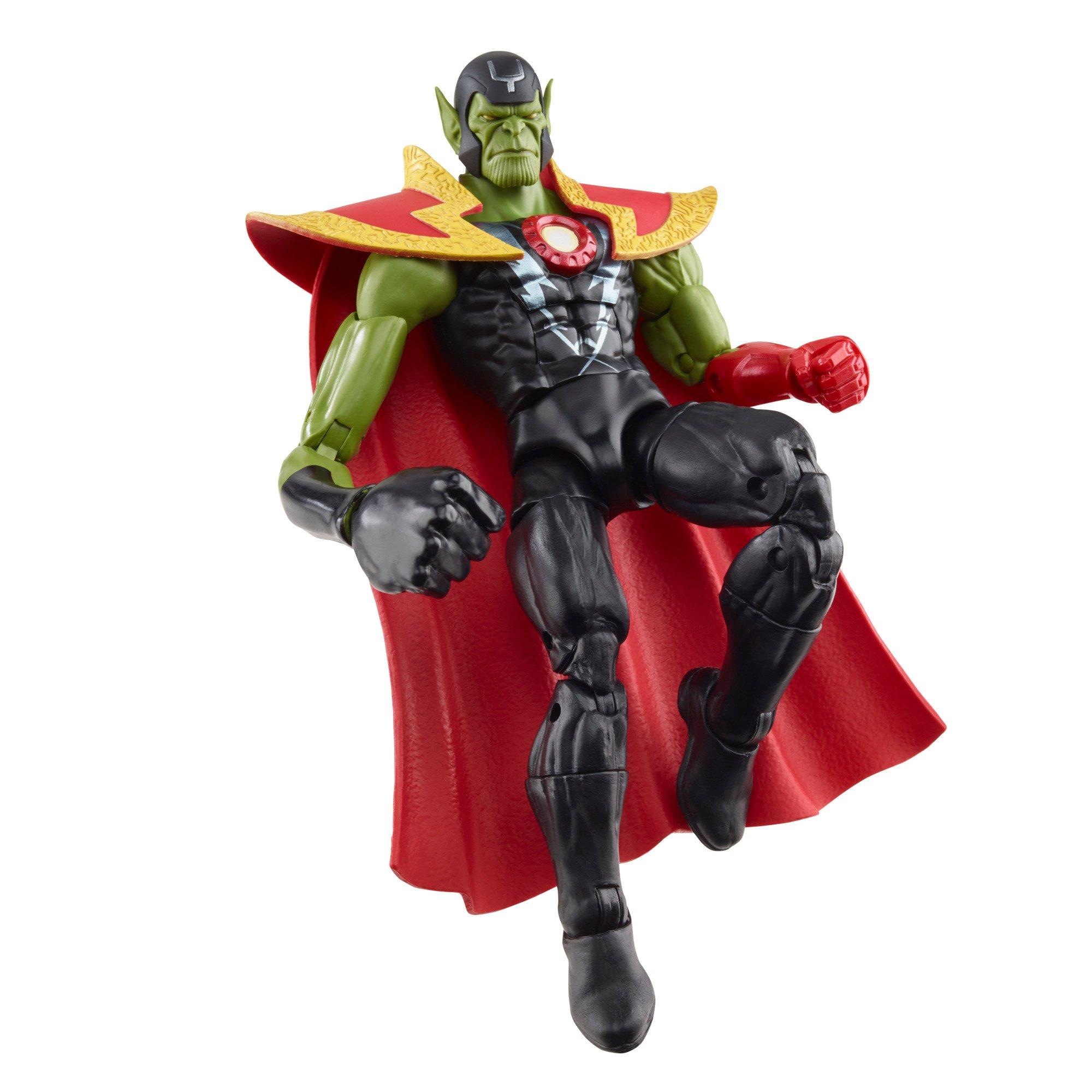 Hasbro Marvel Legends Series Marvel Avengers Beyond Earth's Mightiest Skrull Queen and Super-Skrull 6-in Action Figure Set 2-Pack