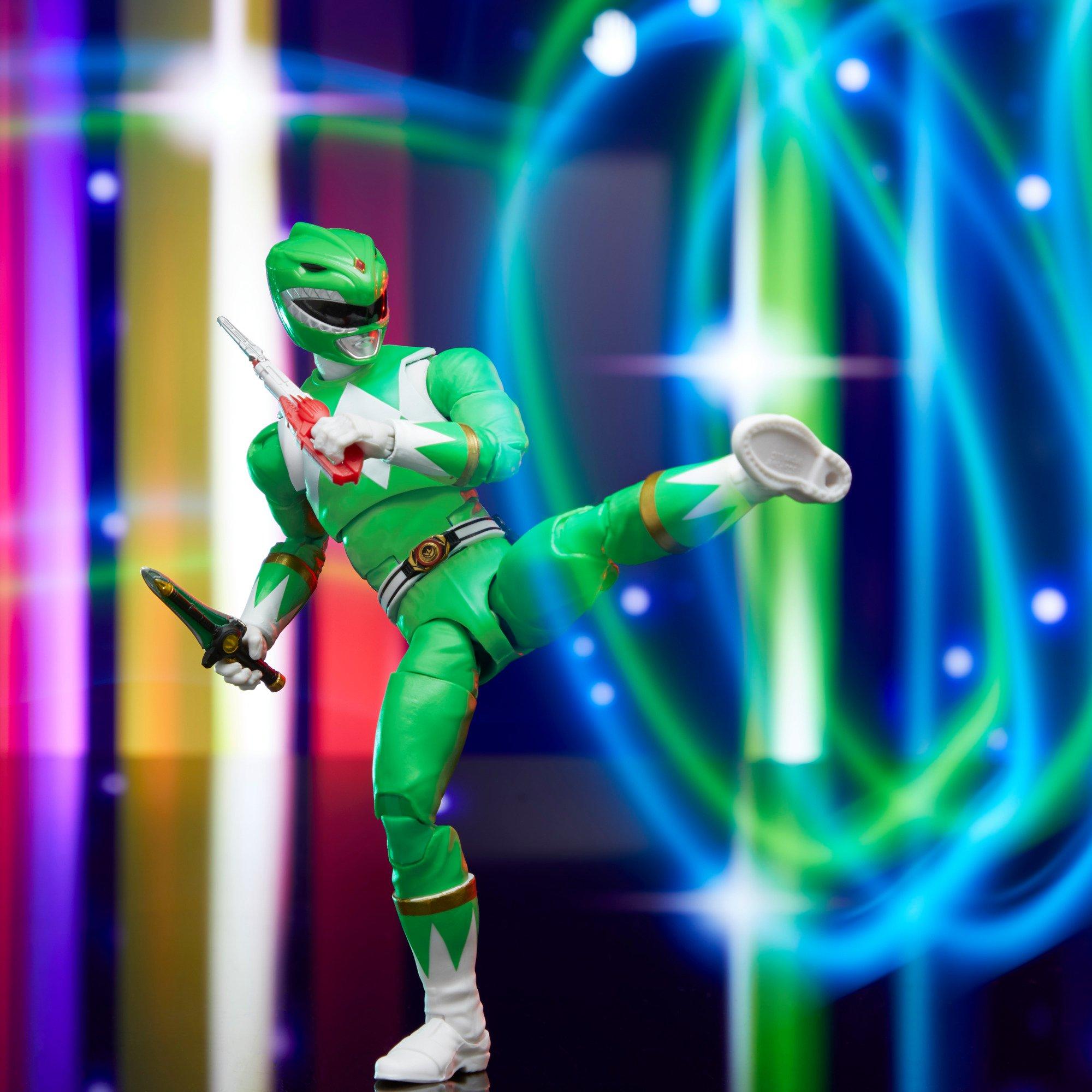 Hasbro Power Rangers Lightning Collection Remastered Mighty Morphin Green  Ranger 6-in Action Figure