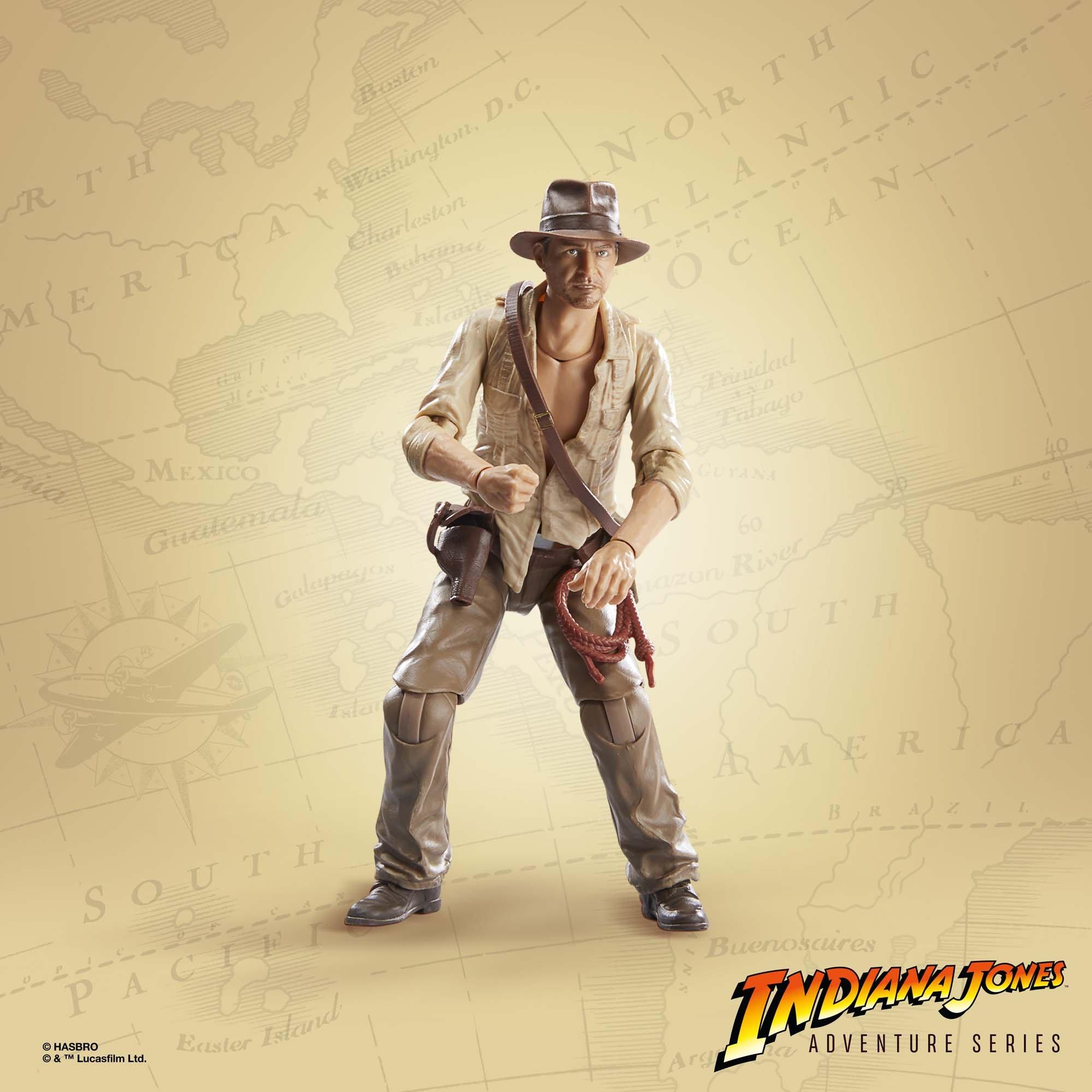 Hasbro Indiana Jones Adventure Series Indiana Jones (Cairo) 6-in Action Figure (Build an Artifact