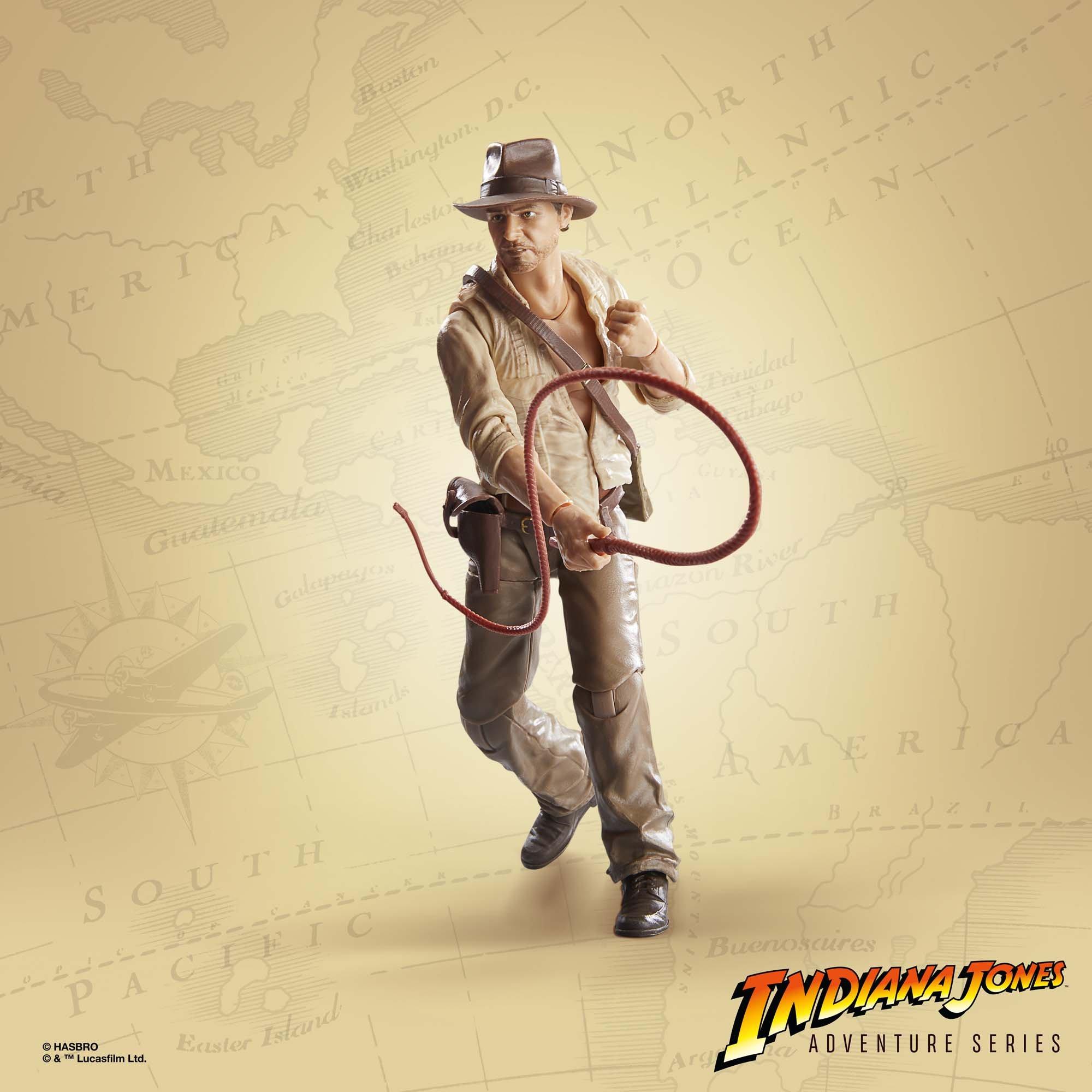 Hasbro Indiana Jones Adventure Series Indiana Jones (Cairo) 6-in Action Figure (Build an Artifact