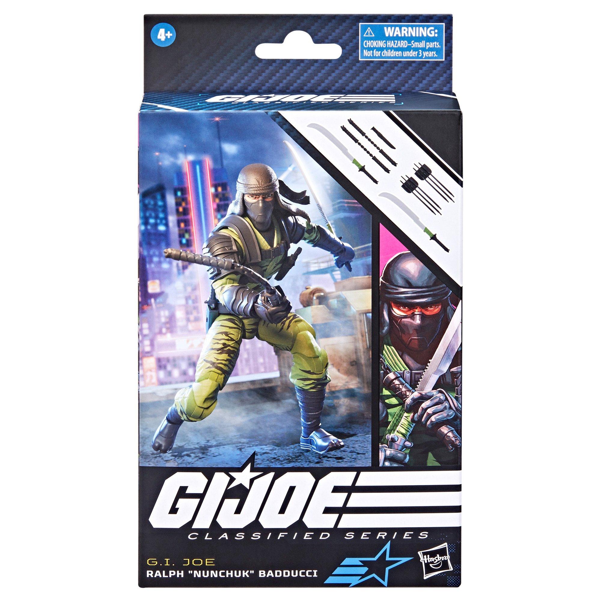 Hasbro G.I Joe Classified Series Ralph (Nunchuk) Badducci 6-in Figure