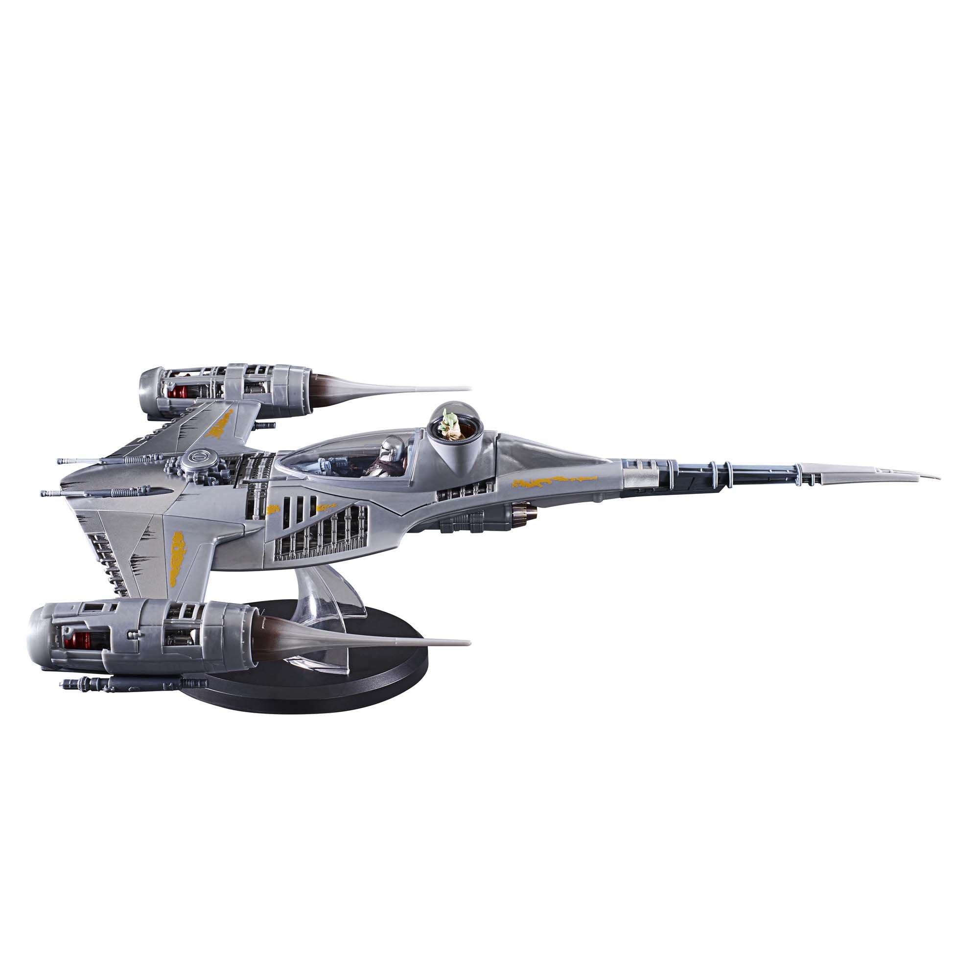 Hasbro Star Wars: The Vintage Collection The Mandalorian’s N-1 Starfighter and Madalorian 3.75-in Action Figure 2-Pack Set
