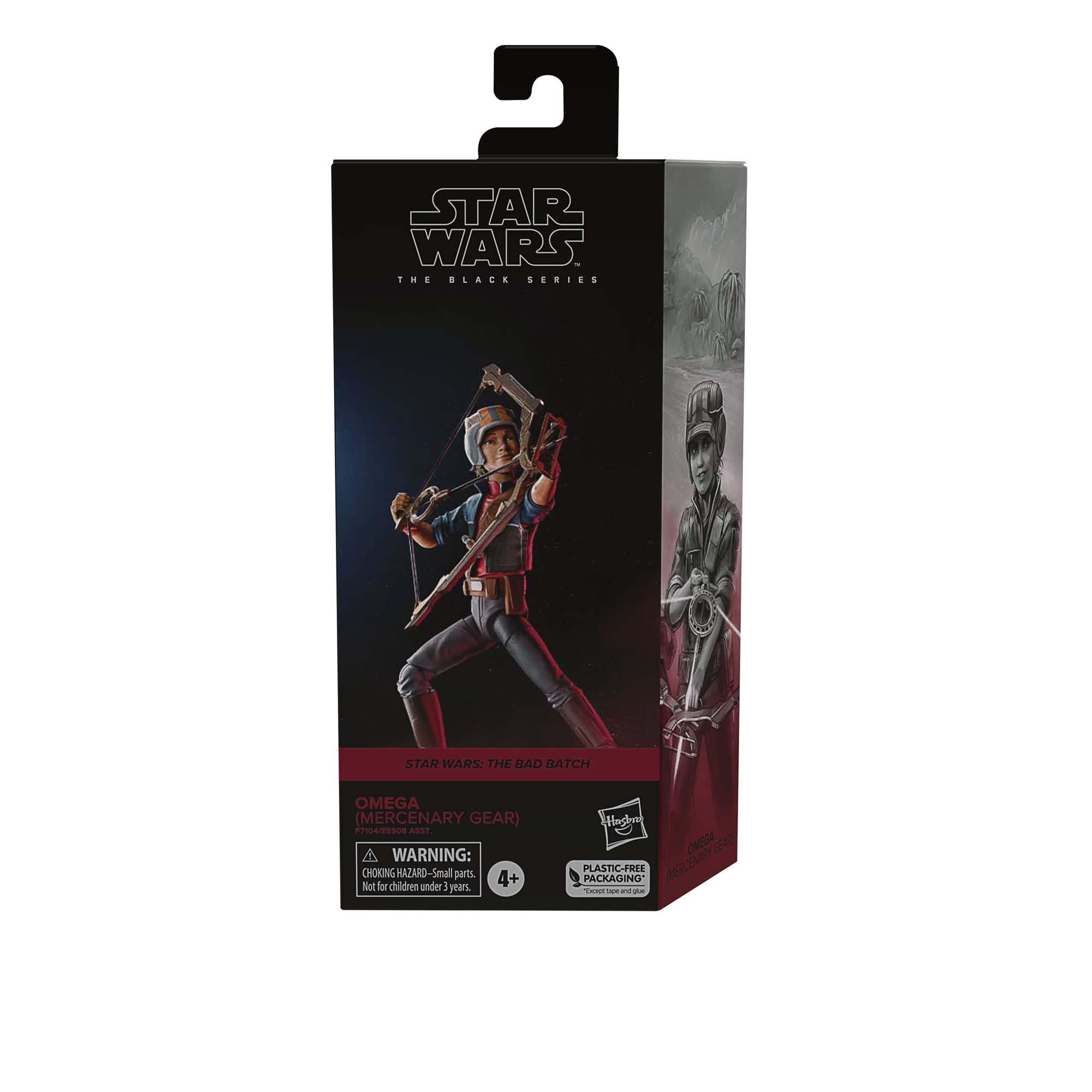 Hasbro Star Wars: The Black Series Star Wars: The Bad Batch Omega  (Mercenary Gear) 6-in Action Figure