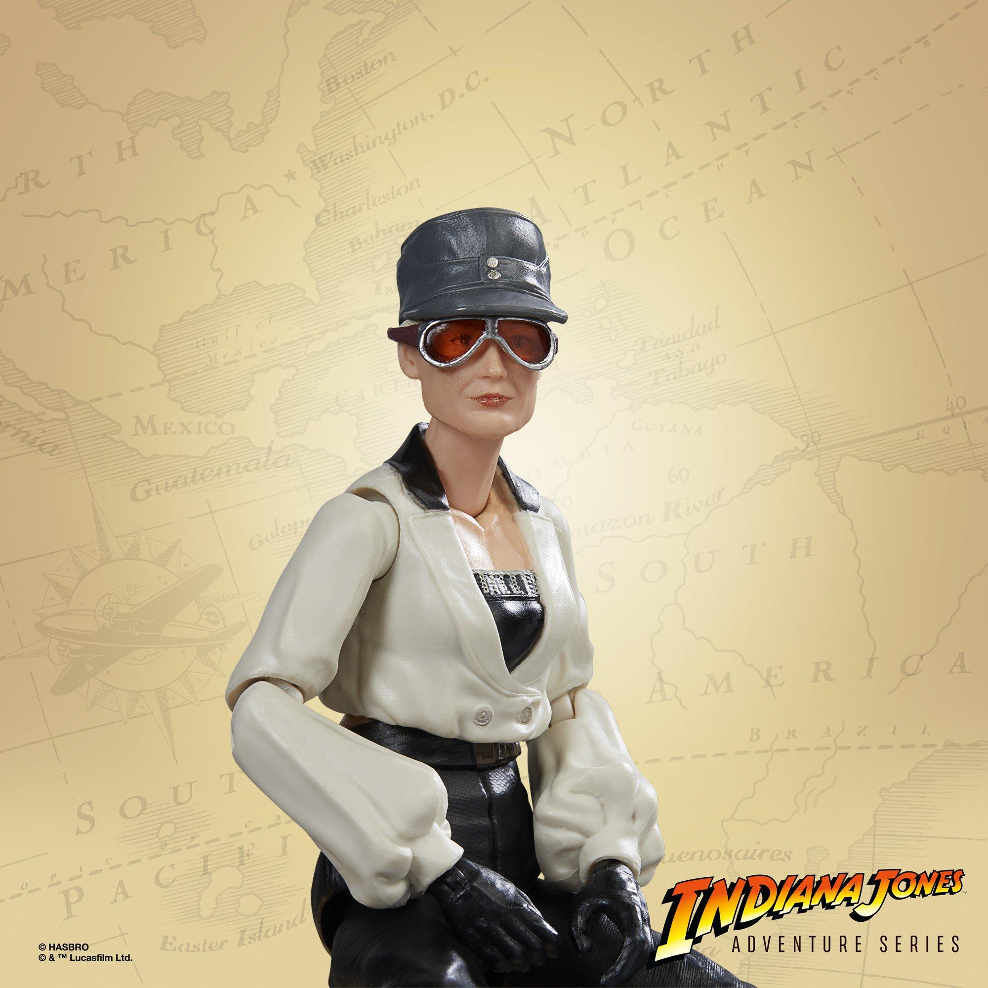 Hasbro Indiana Jones Adventure Series Indiana Jones and the Last Crusade Dr. Elsa Schneider (Build an Artifact) 6-in Action Figure
