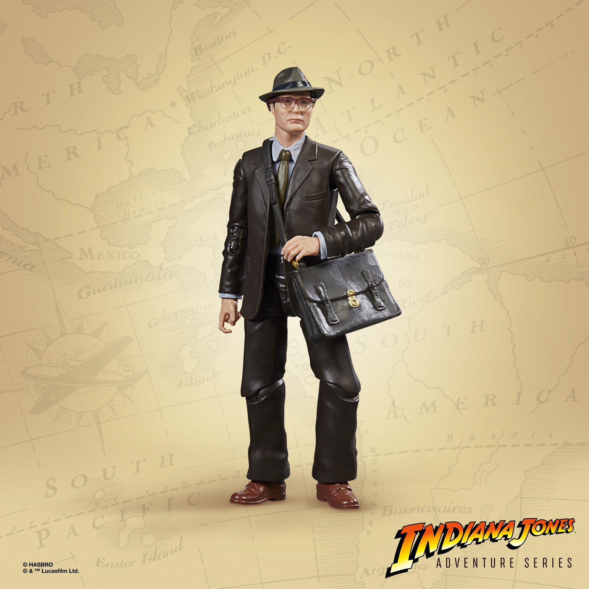 Hasbro Indiana Jones Adventure Series Indiana Jones and the Dial of Destiny Doctor Jürgen Voller (Build an Artifact) 6-in Action Figure