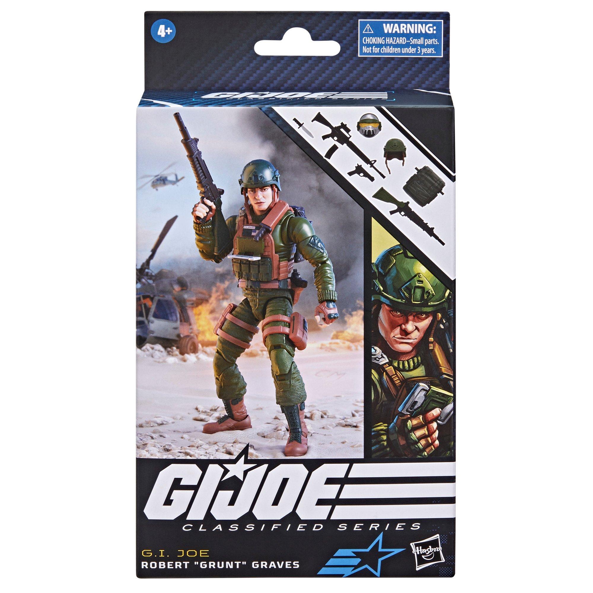 Hasbro G.I. Joe Classified Series Robert (Grunt) Graves 6-in Scale