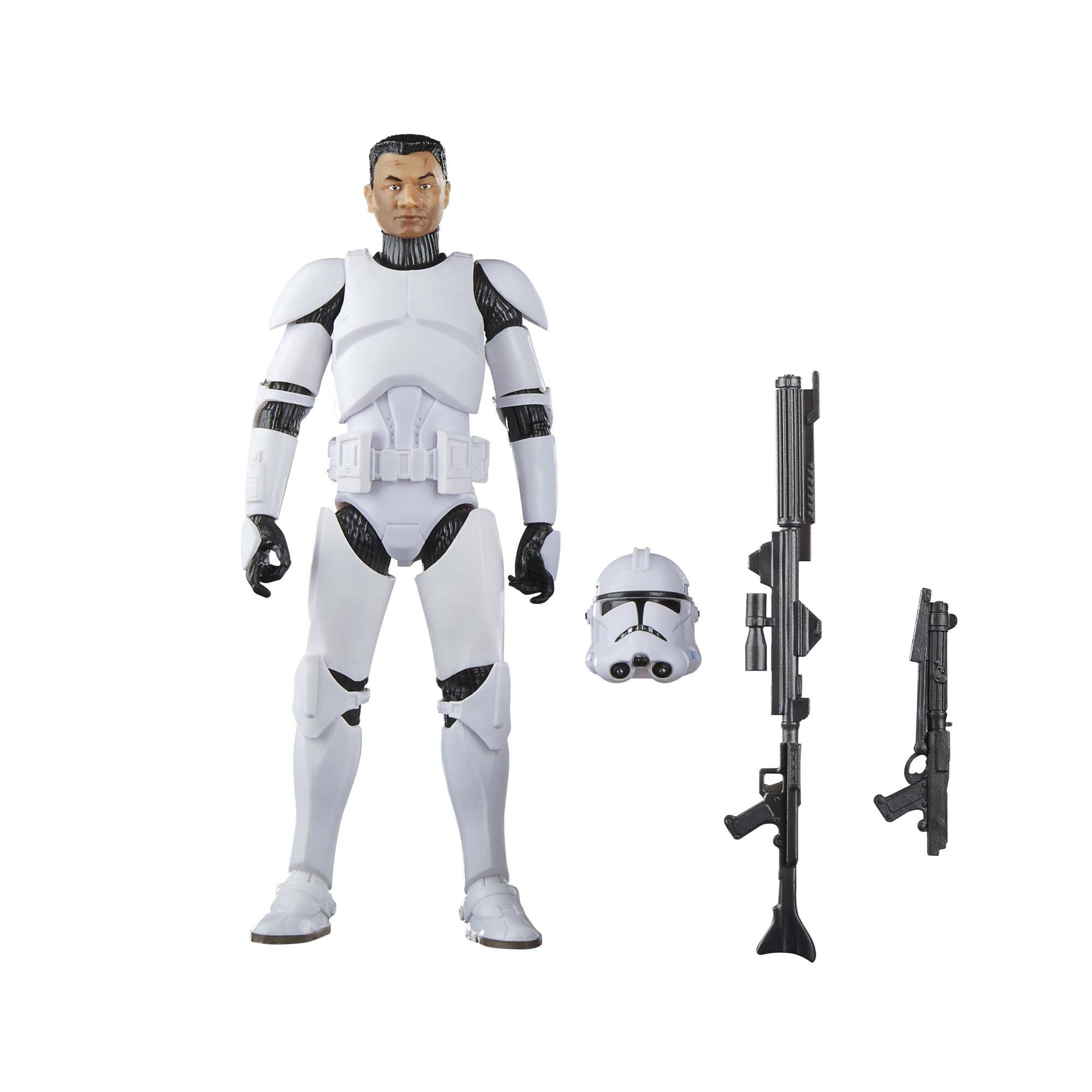 Hasbro Star Wars: The Black Series Star Wars: The Clone Wars Phase II Clone  Trooper 6-in Action Figure