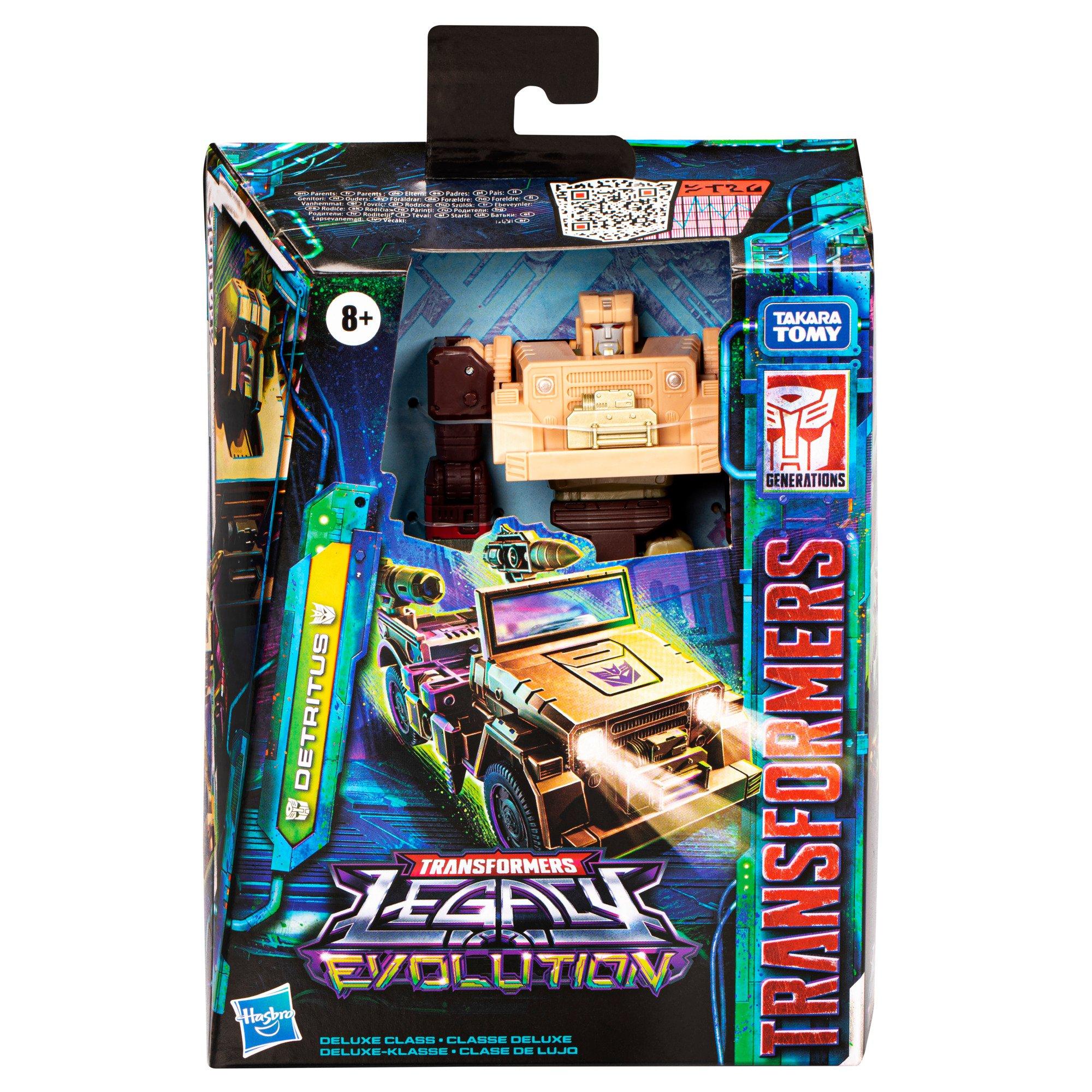Hasbro Transformers Legacy Evolution Deluxe Class Detritus 5.5-in Action Figure