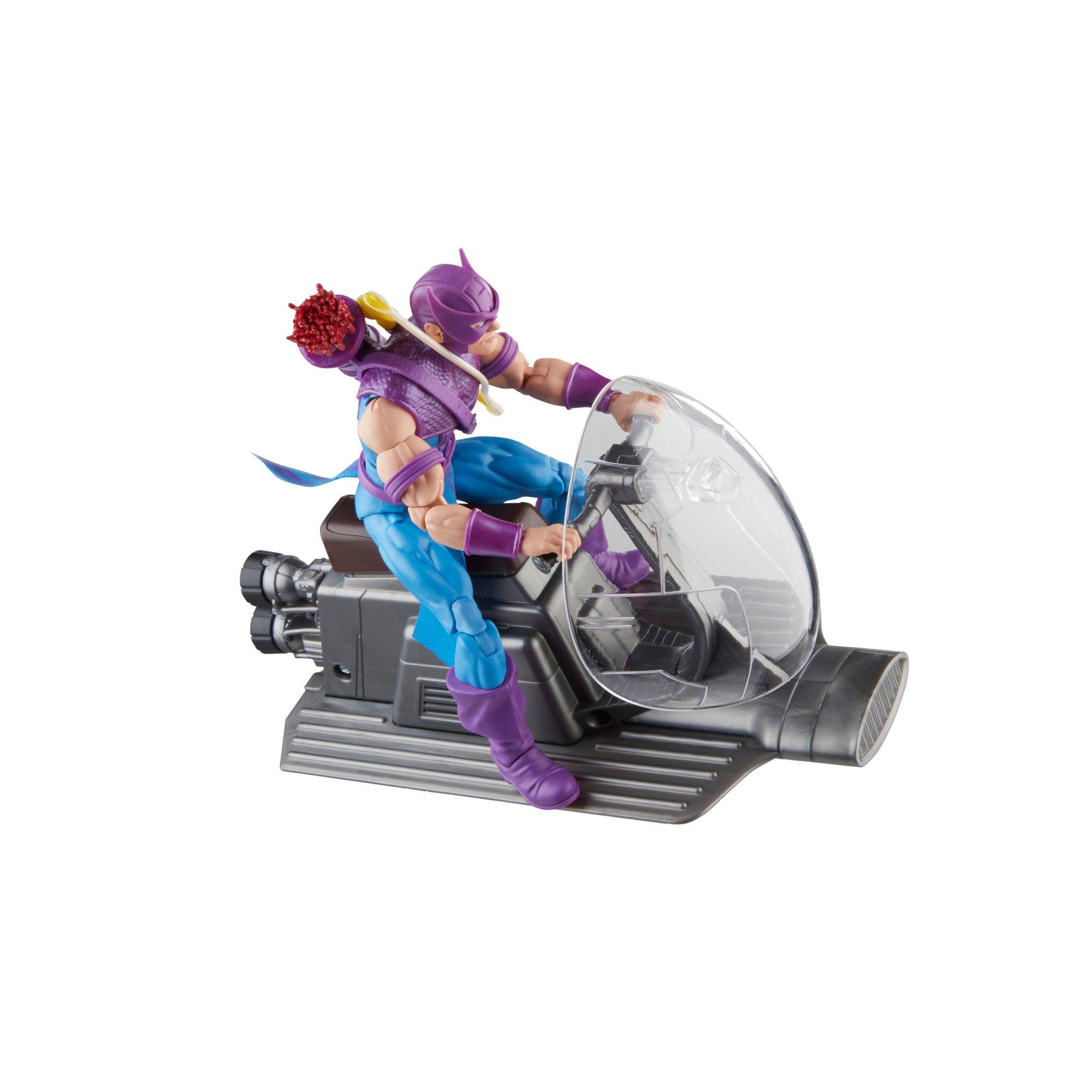 Hasbro Marvel Legends Series Marvel Avengers: Beyond Earth's Mightiest Hawkeye with Sky-Cycle 6-in Action Figure