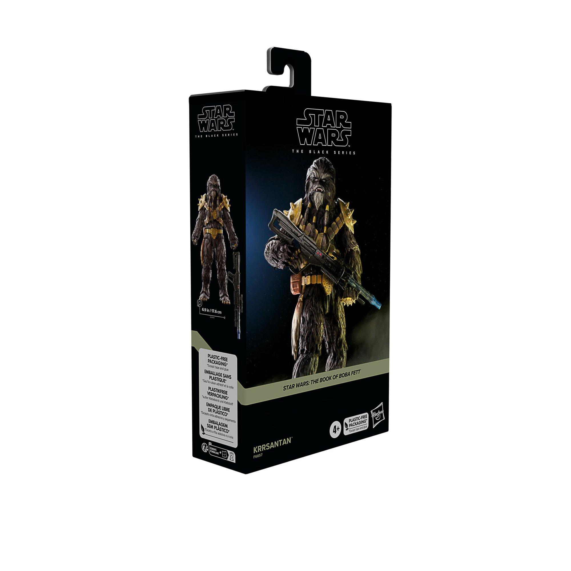 Hasbro Star Wars The Black Series Star Wars: The Book of Boba Fett Krrsantan 6-in Action Figure