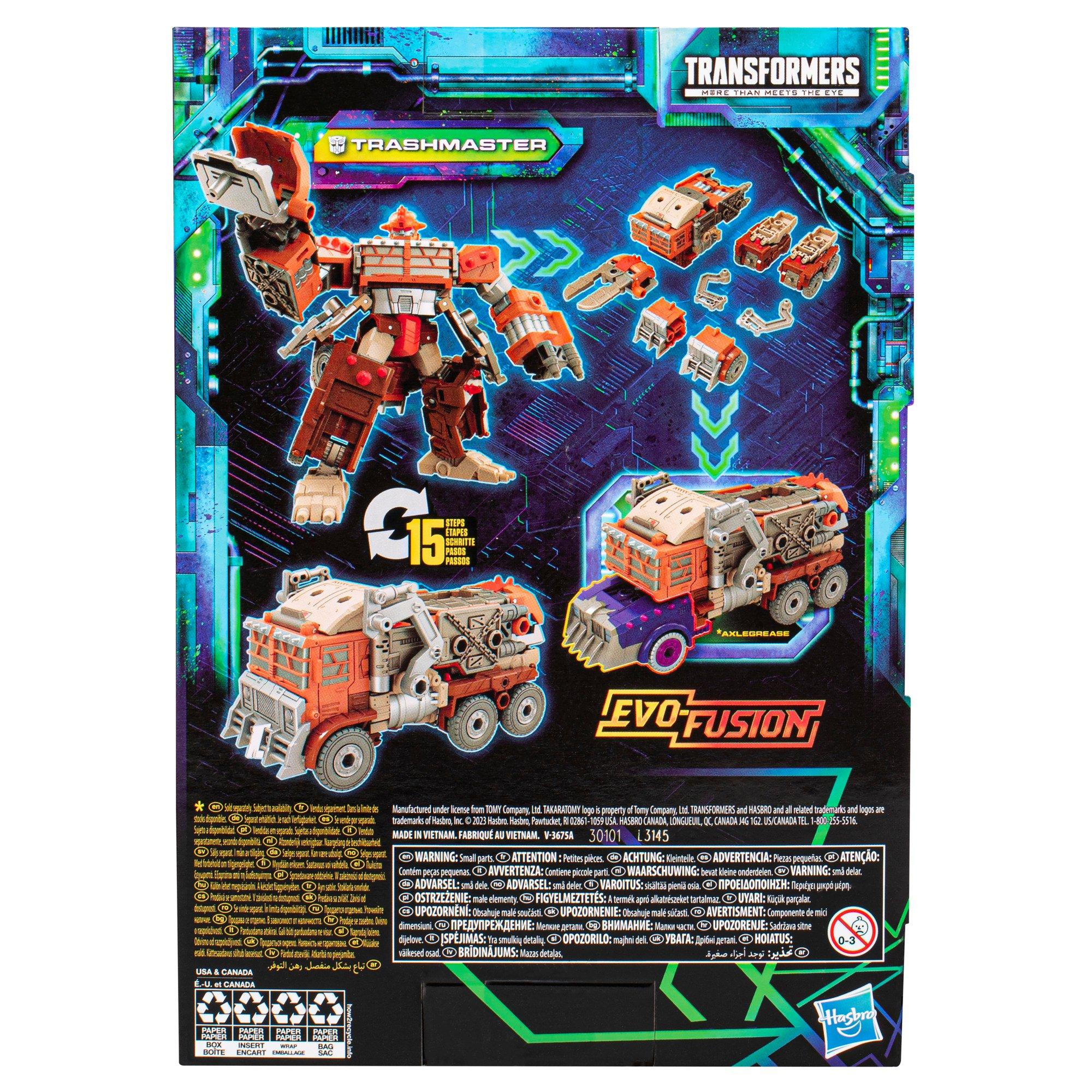 Hasbro Transformers Legacy Evolution Voyager Class Trashmaster 7