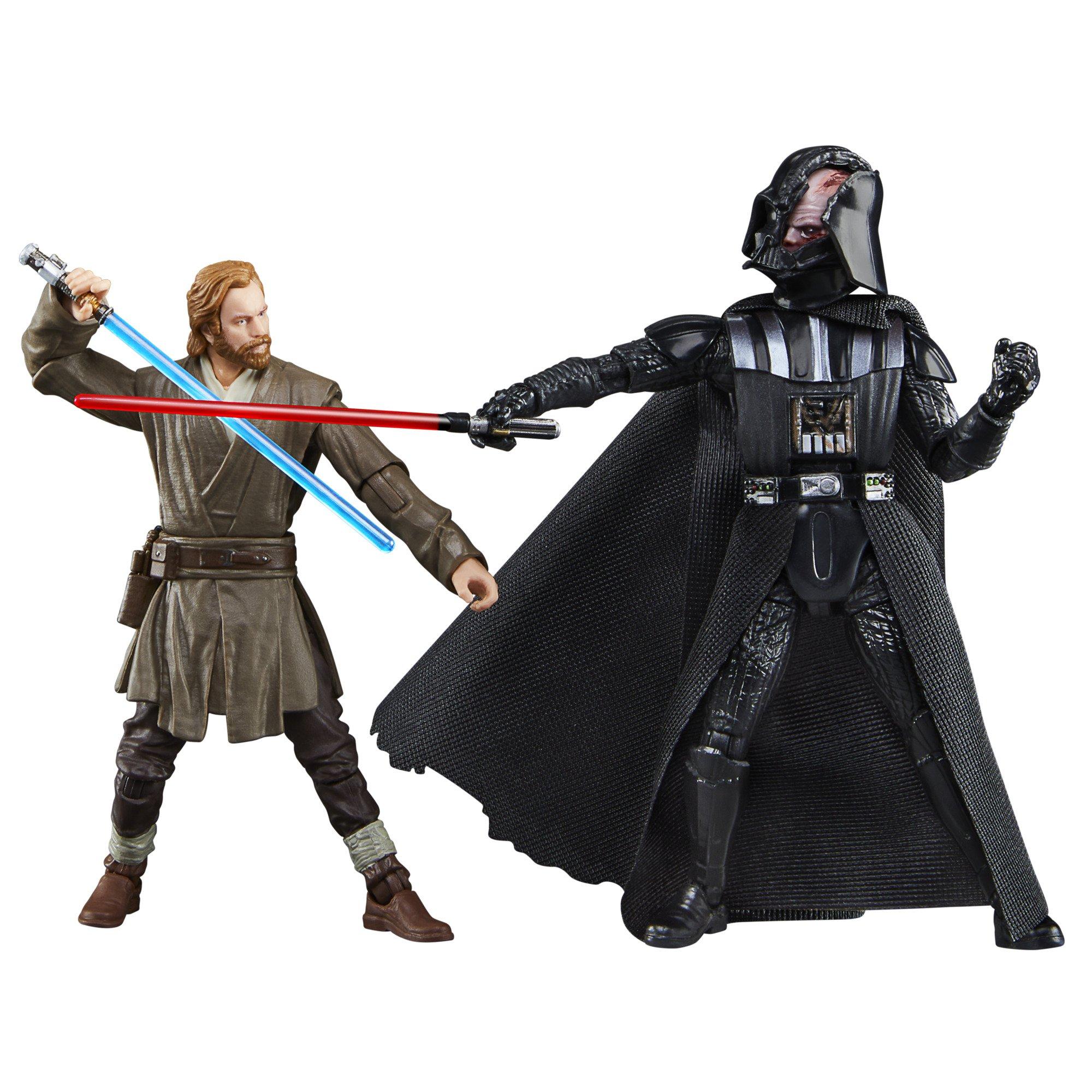 Hasbro Star Wars: Obi-Wan Kenobi - Obi-Wan Kenobi (Showdown) and Darth Vader (Showdown) 3.75-inch Action Figure 2-Pack