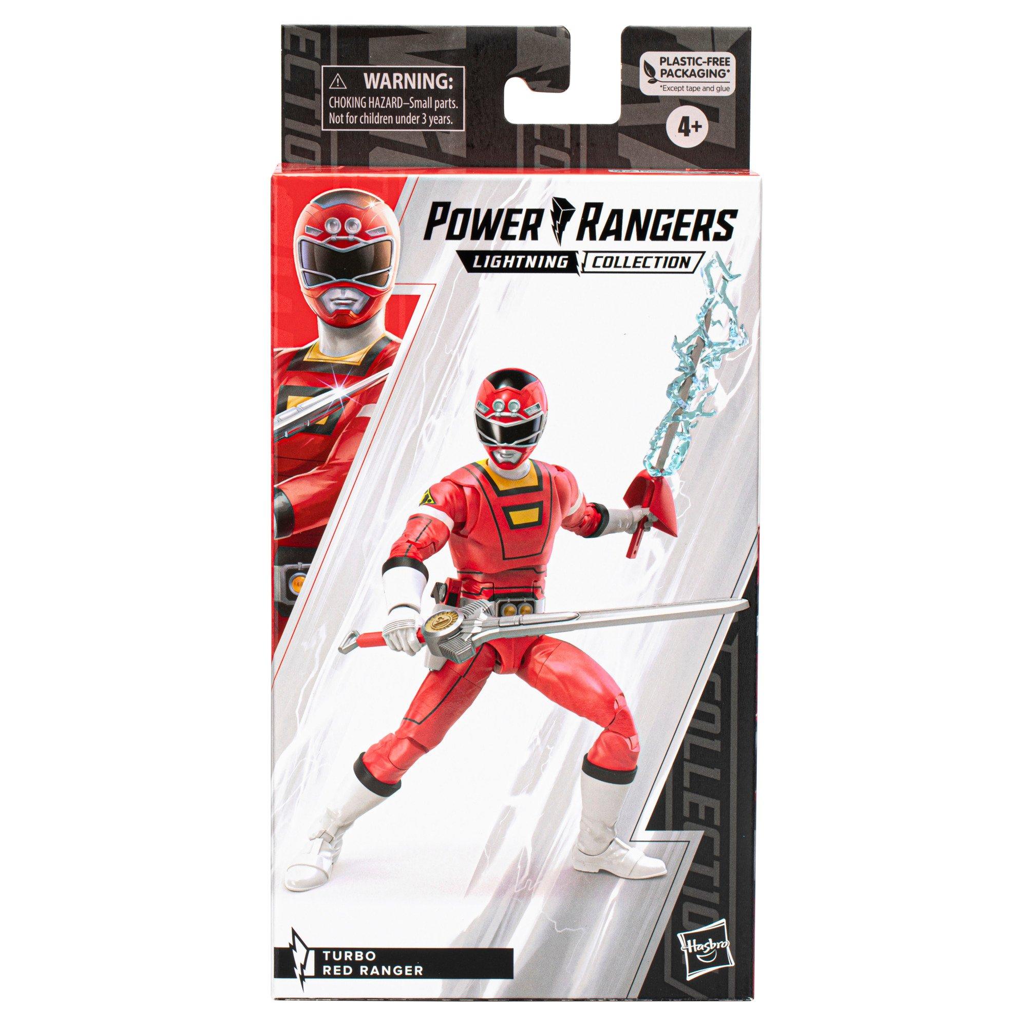 Original 1/12 Anime Power Rangers Lightning Turbo Red Ranger