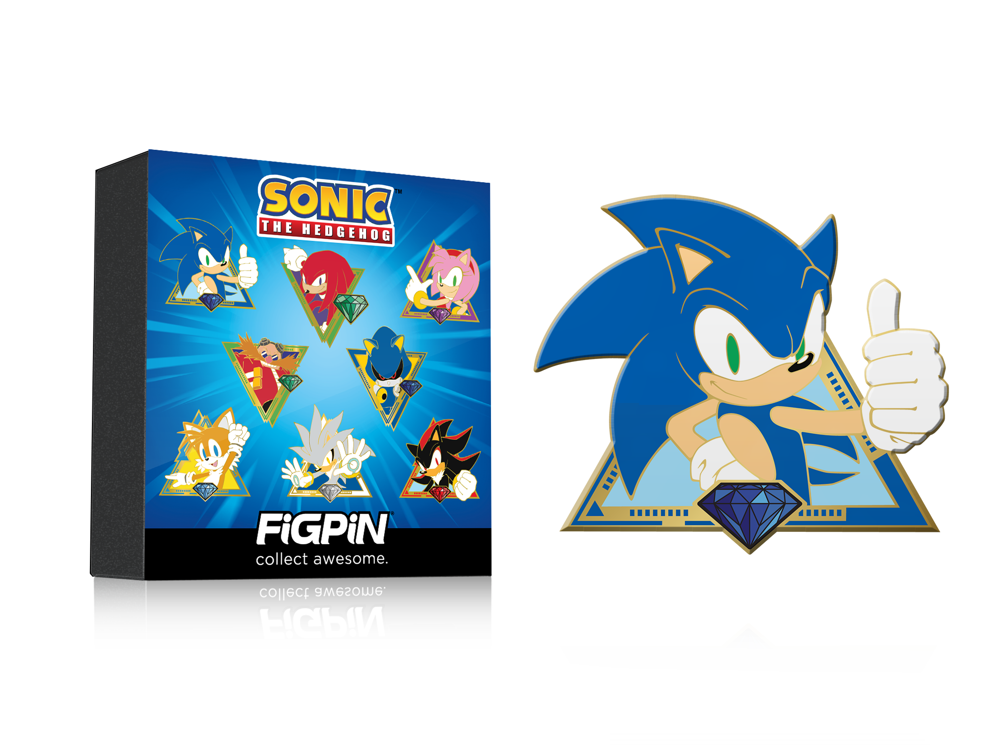 FiGPiN Mini Mystery Sonic the Hedgehog Series 1 Pin  (Styles May Vary)