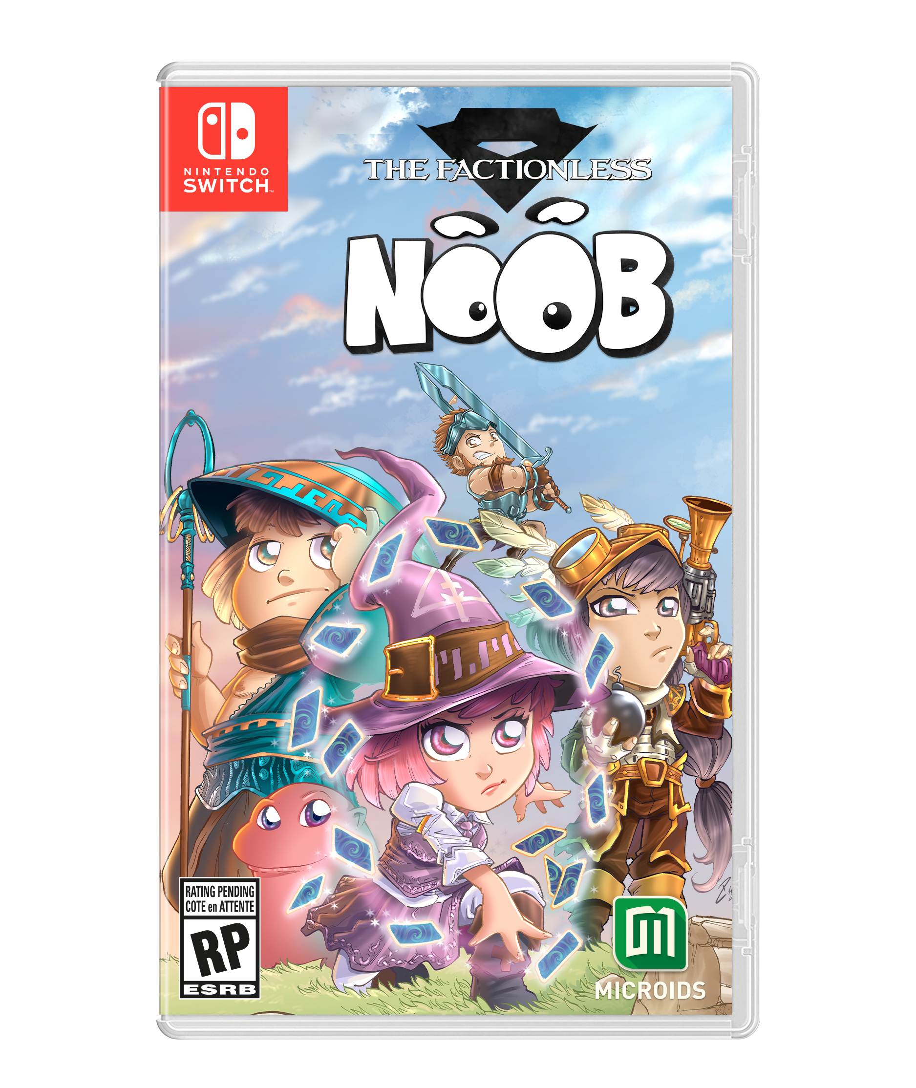 French Web Series 'Noob' Is Getting An Old-School Turn-Based RPG On Switch