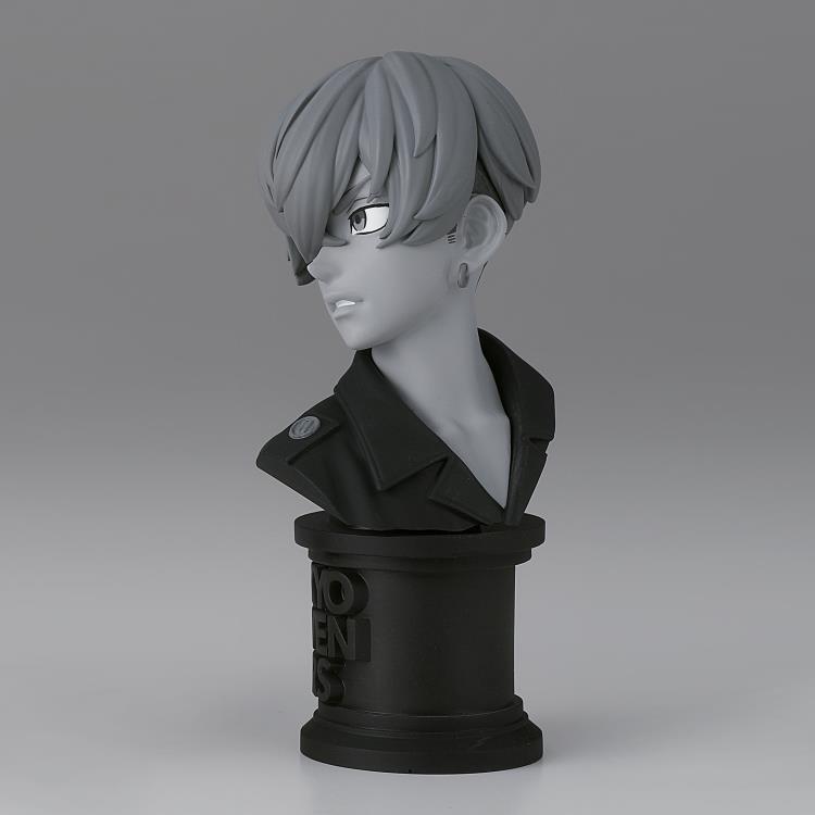 Banpresto Tokyo Revengers Faceculptures Chifuyu (Version B) 4.3-in Statue
