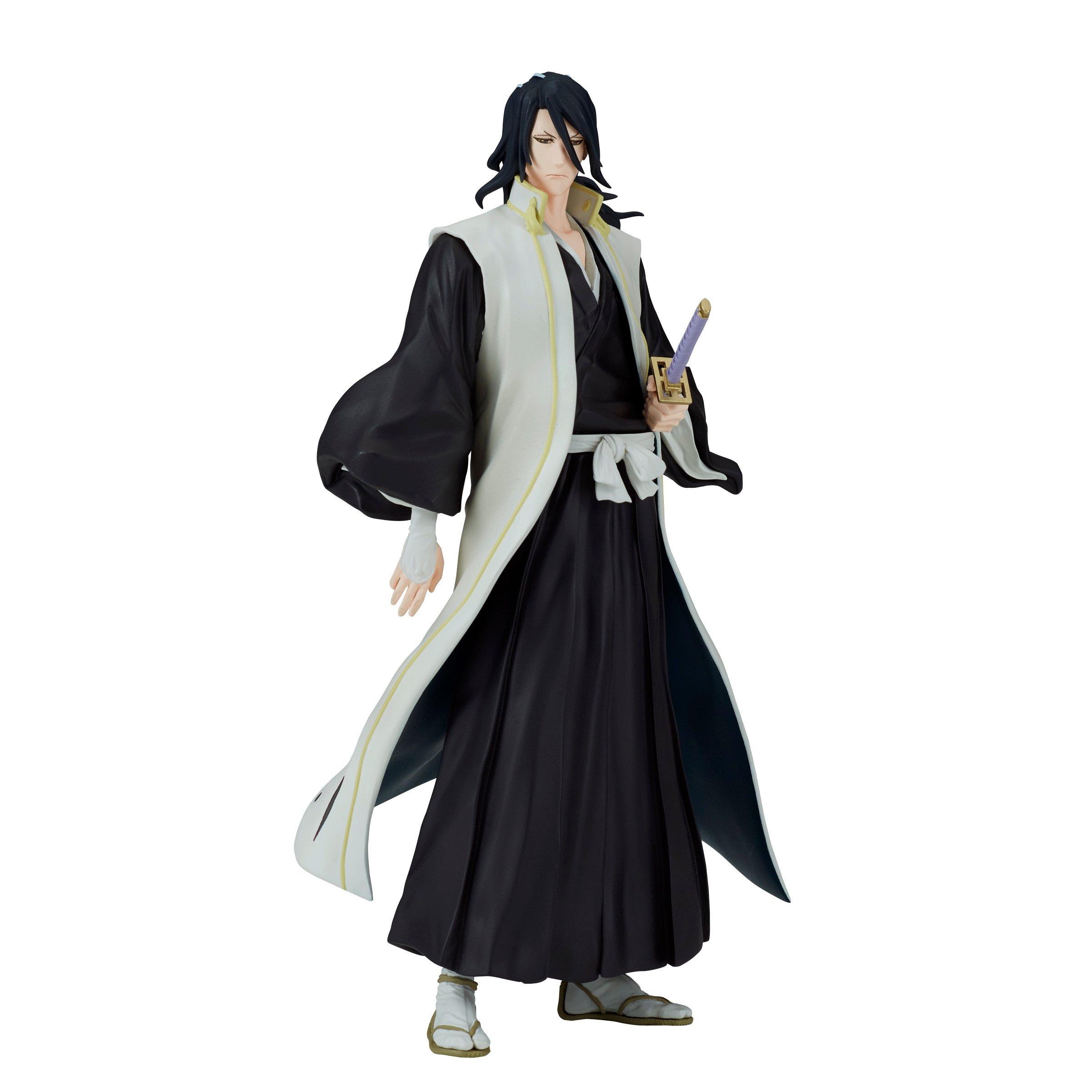 Banpresto Bleach Solid and Souls Byakuya Kuchiki 7.1in Figure GameStop